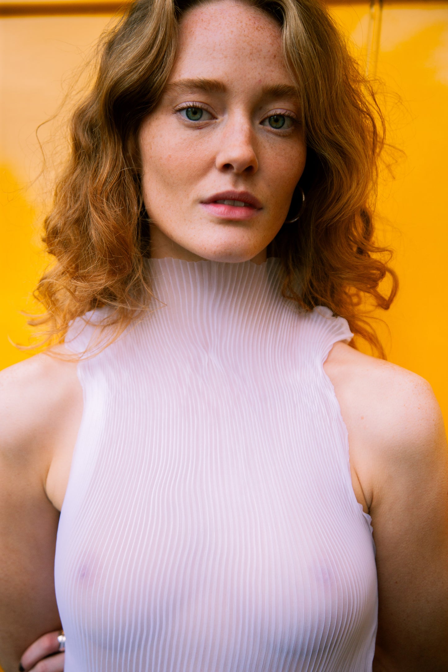 SOFIA PLEAT SILK DRESS