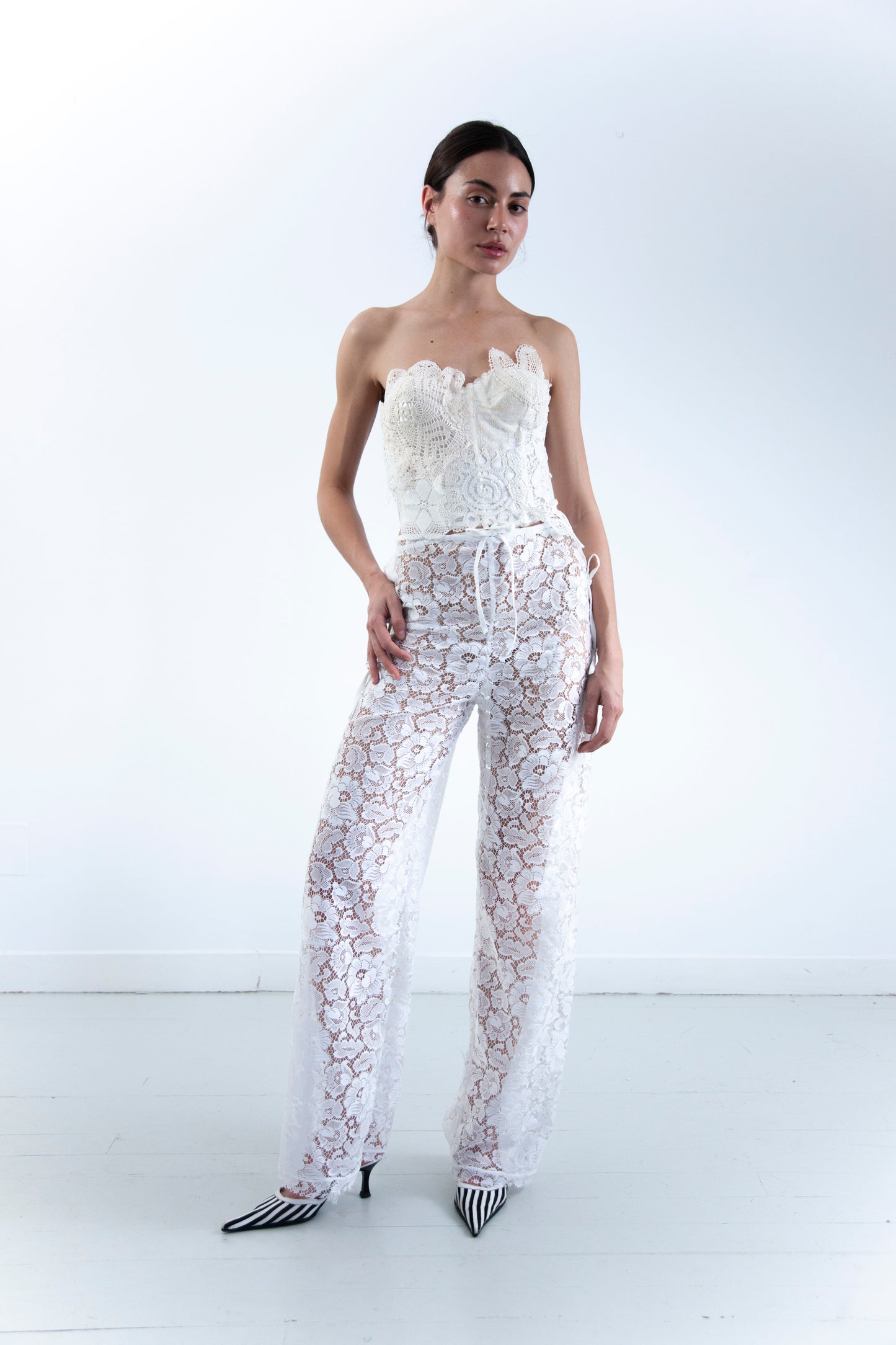 HANDKERCHIEF CORSET TOP