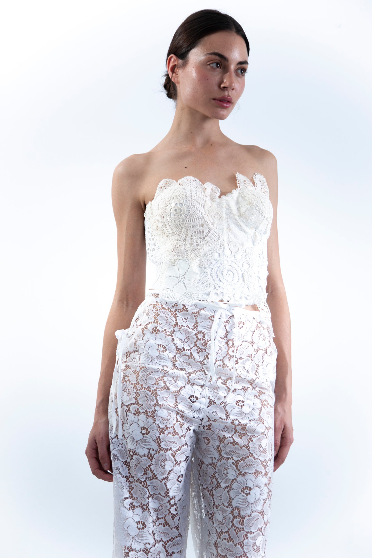 HANDKERCHIEF CORSET TOP