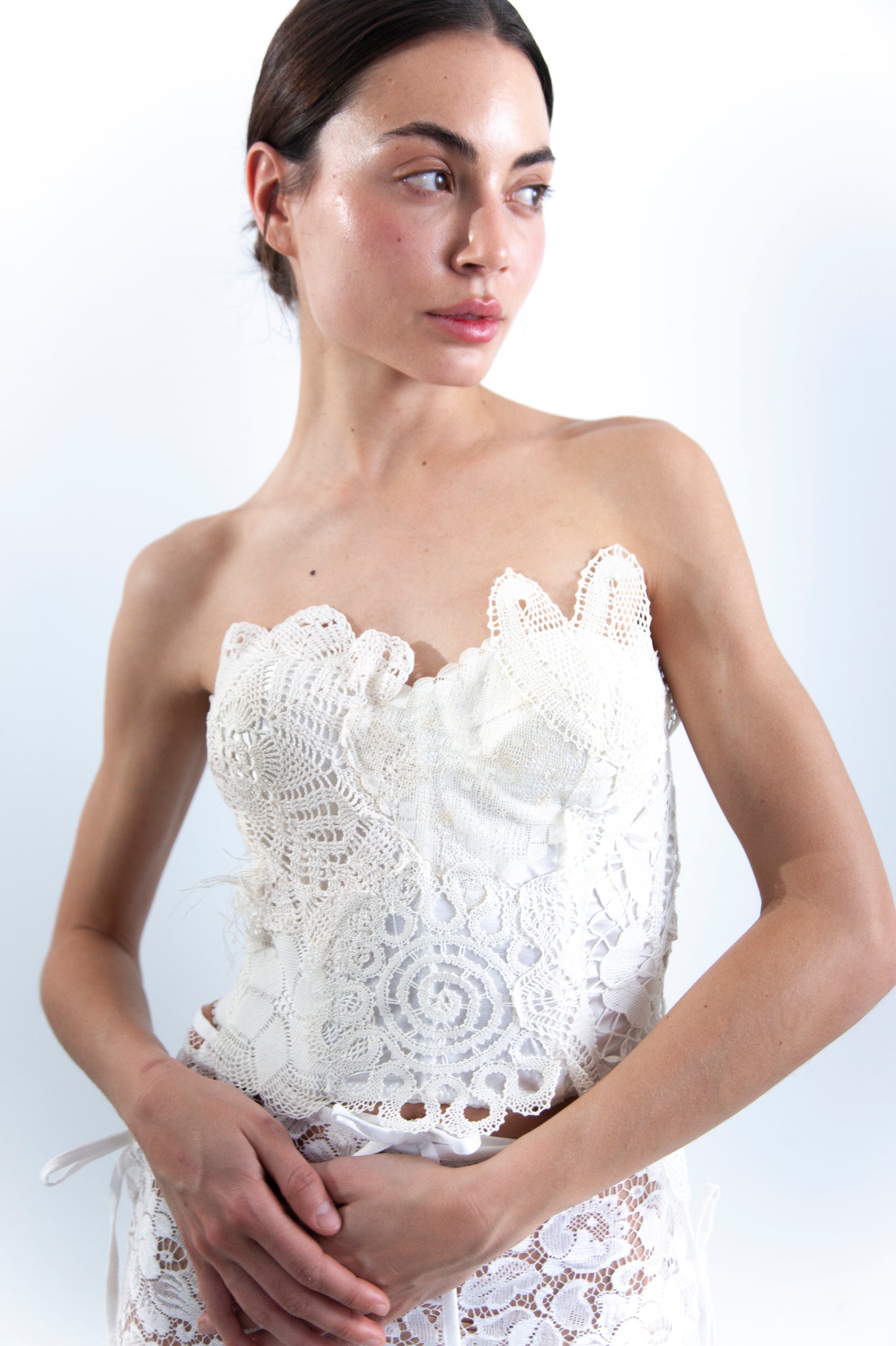 HANDKERCHIEF CORSET TOP
