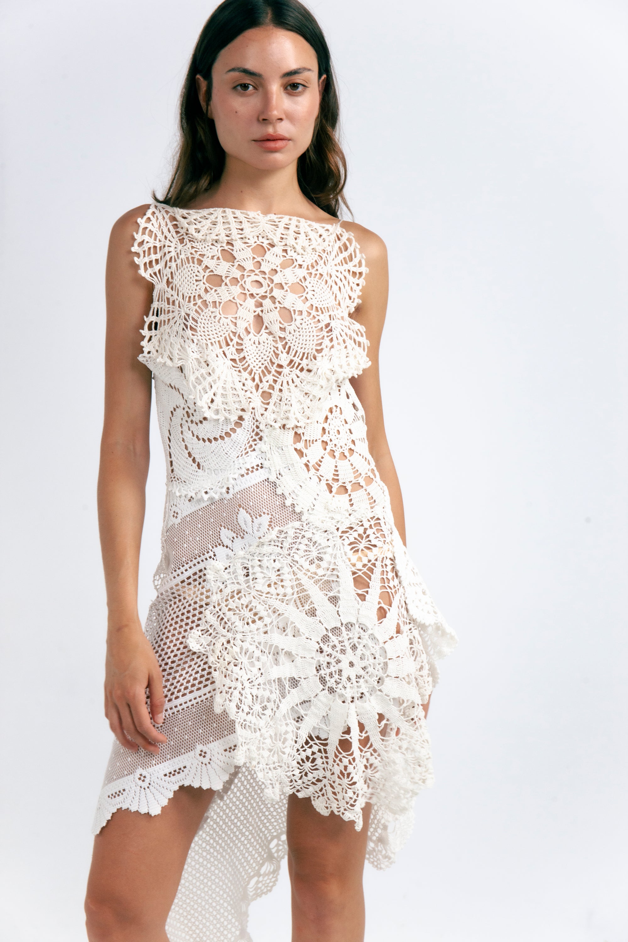 HENNI CROCHET DRESS