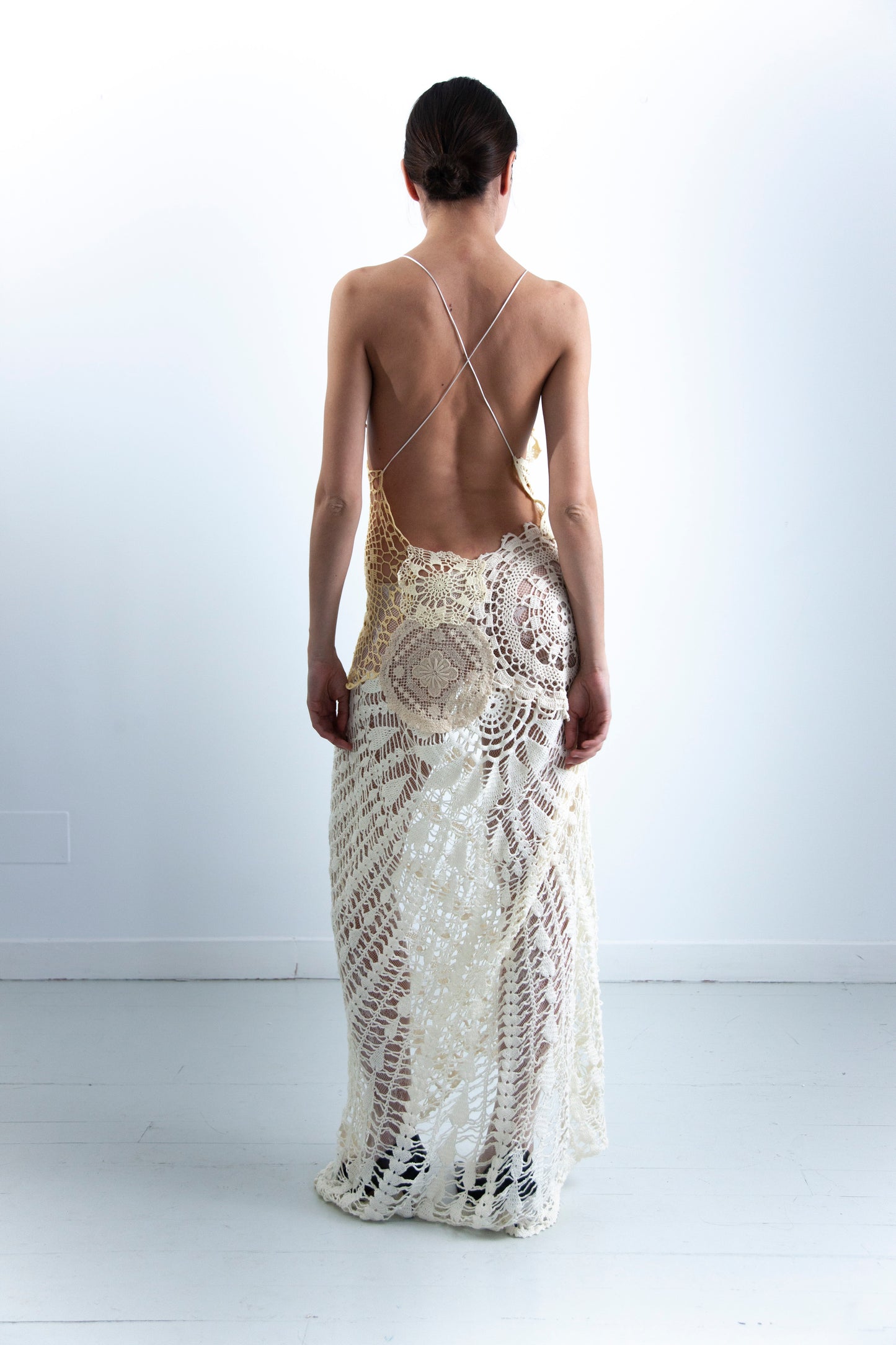 HANDKERCHIEF LONG DRESS