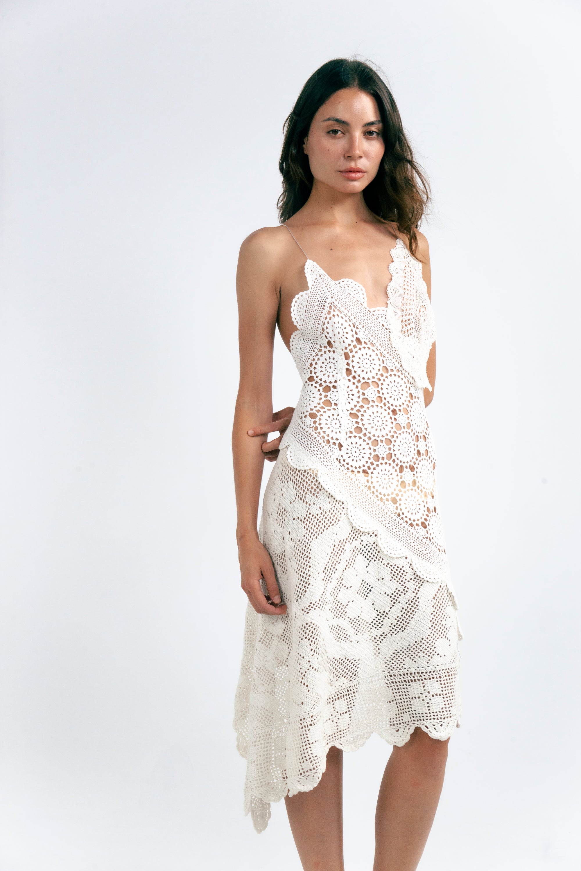 JUNNA CROCHET DRESS