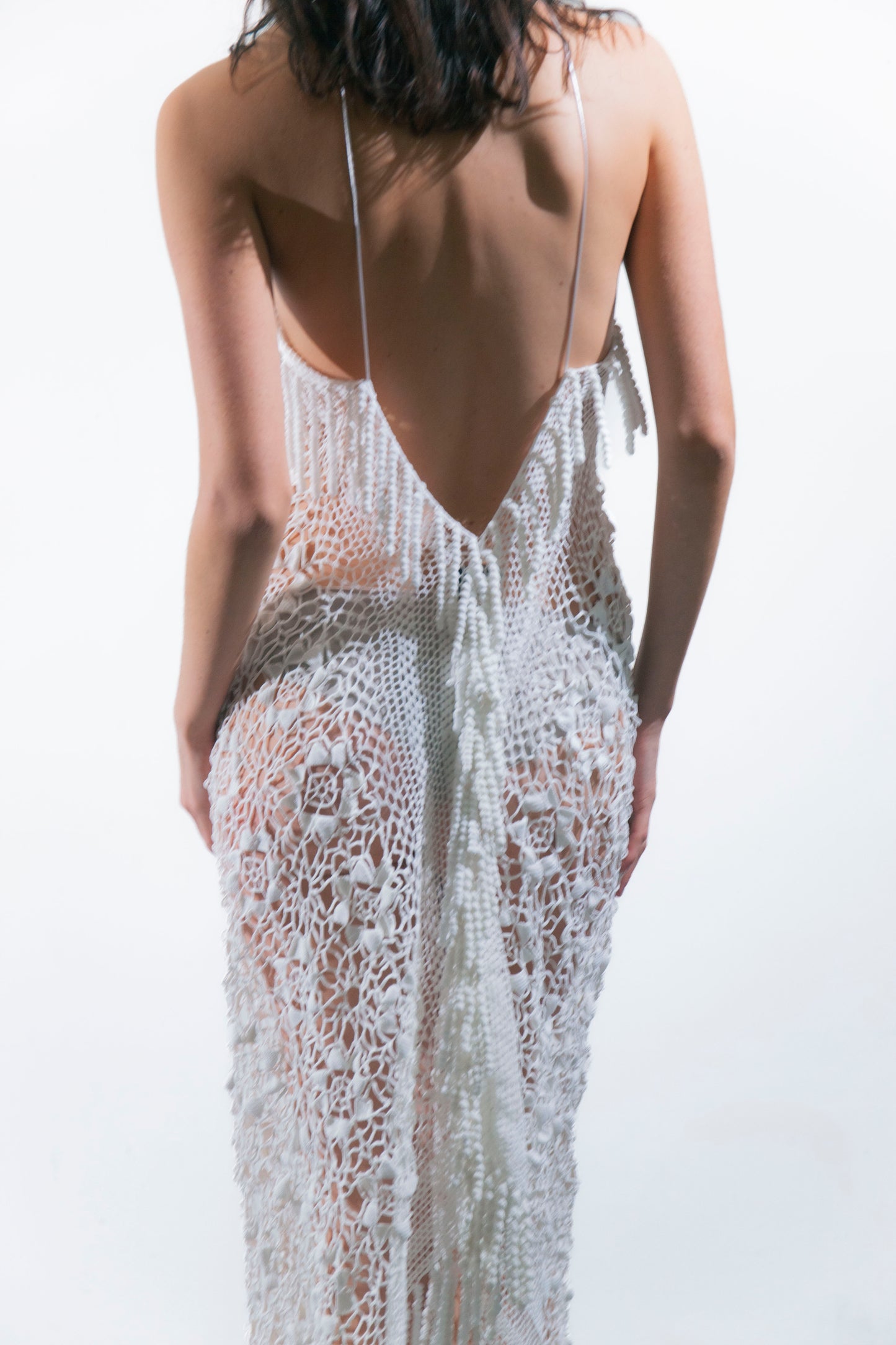 HANDKERCHIEF DRESS MAXI