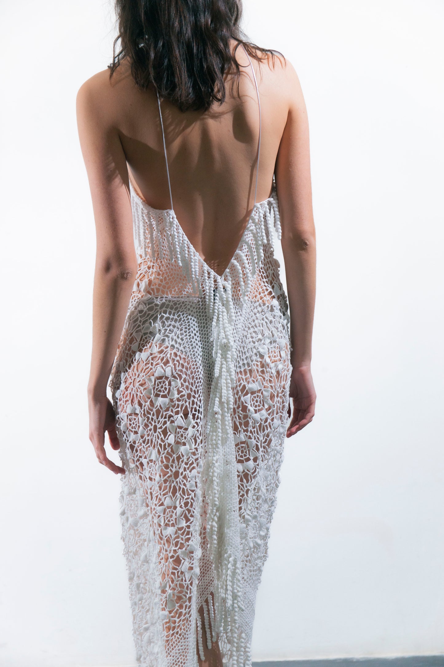 HANDKERCHIEF DRESS MAXI