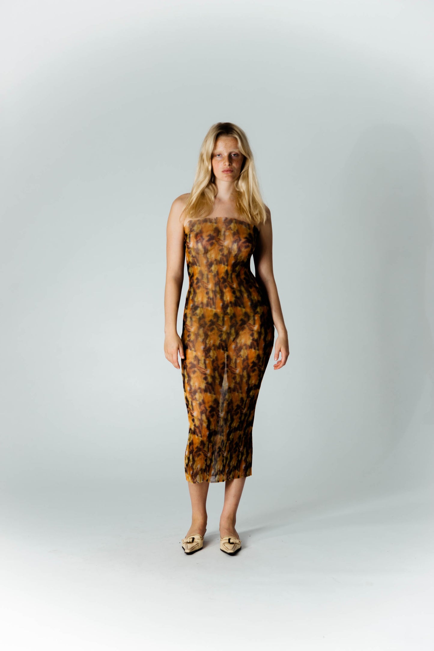 TUBE DRESS ORANGE