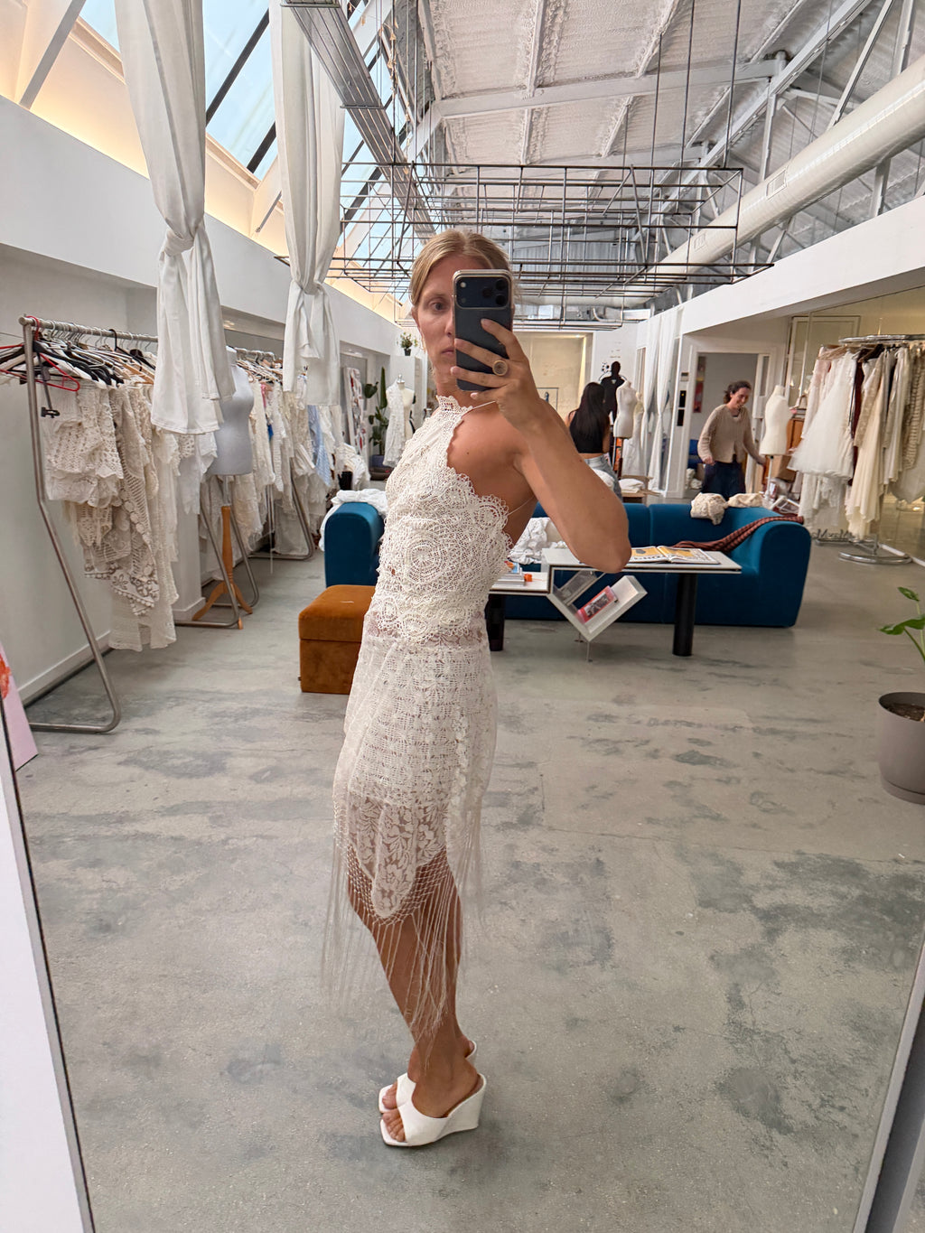Custom dress two part for Camila