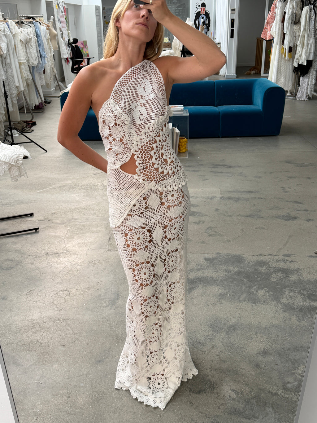 One shoulder dress pre purchase