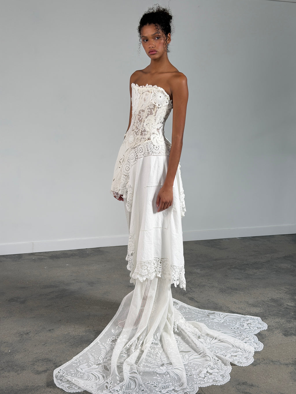 Pre purchase corset train dress