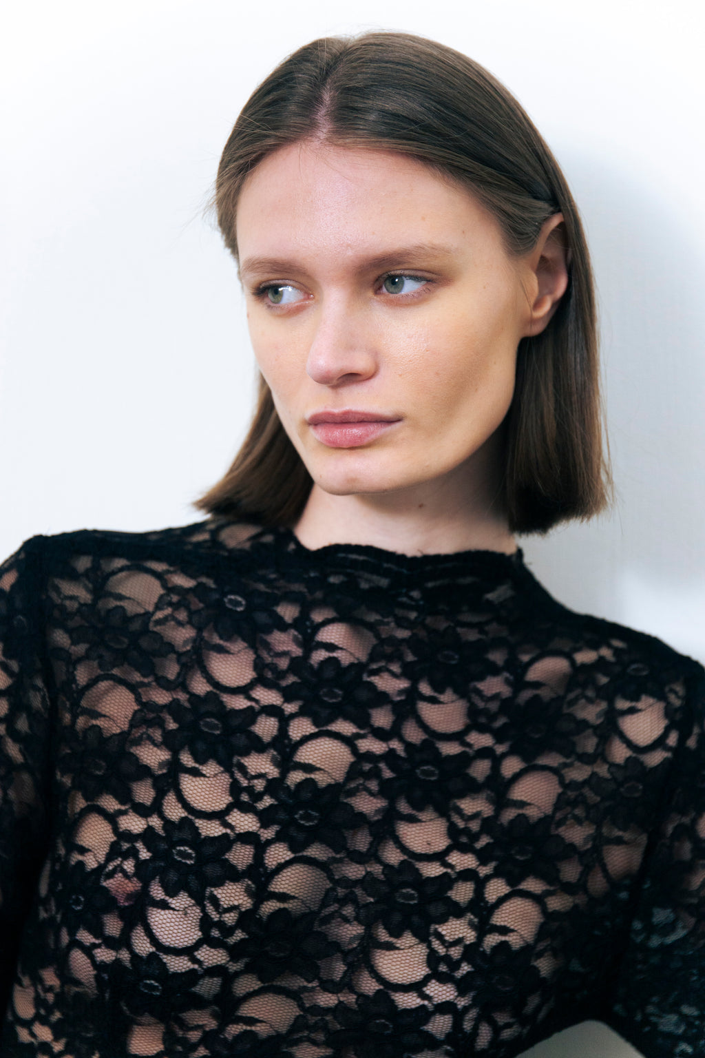 LUMIO LACE DRESS BLACK