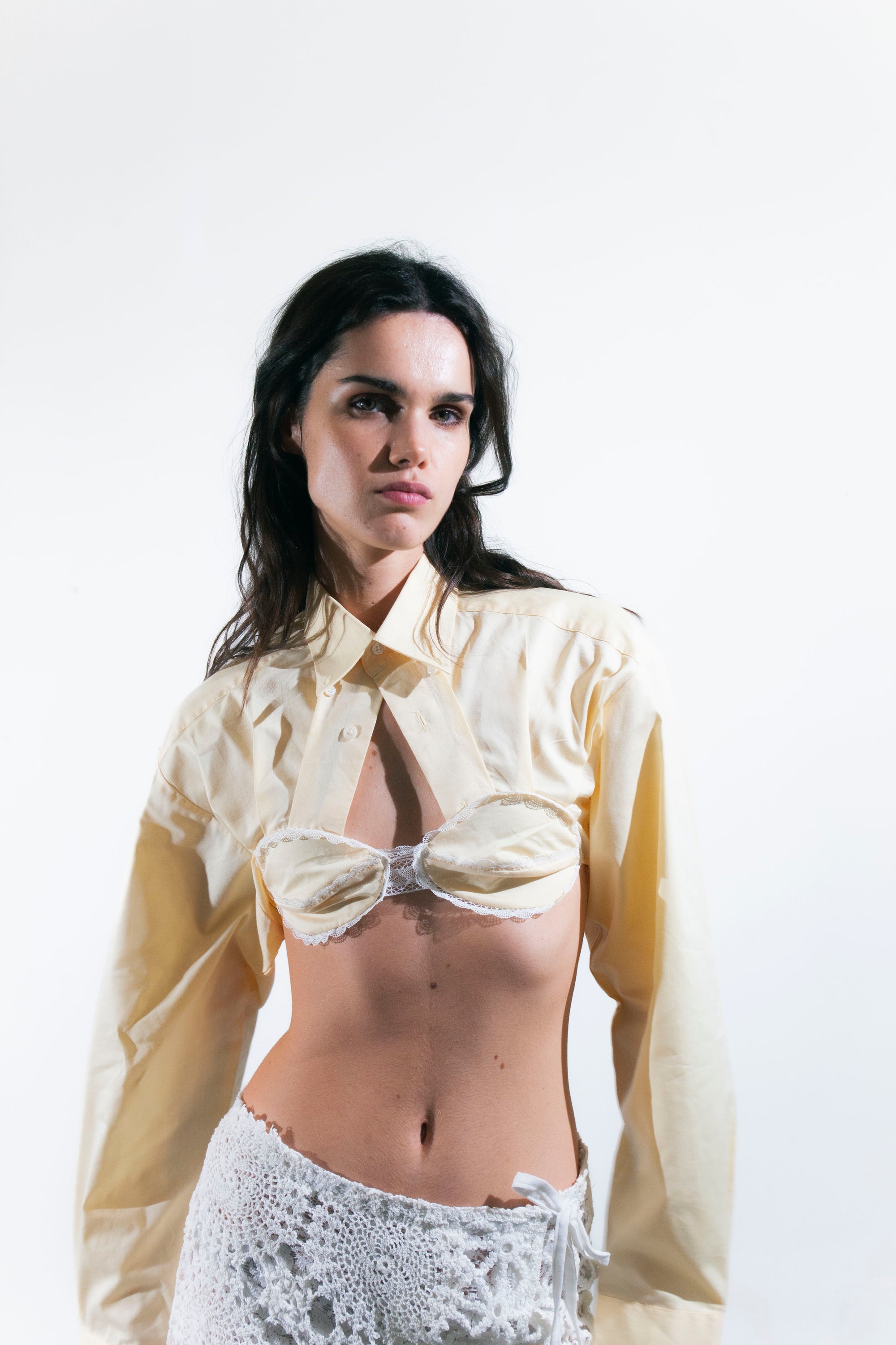 HANDKERCHIEF YELLOW SHIRT