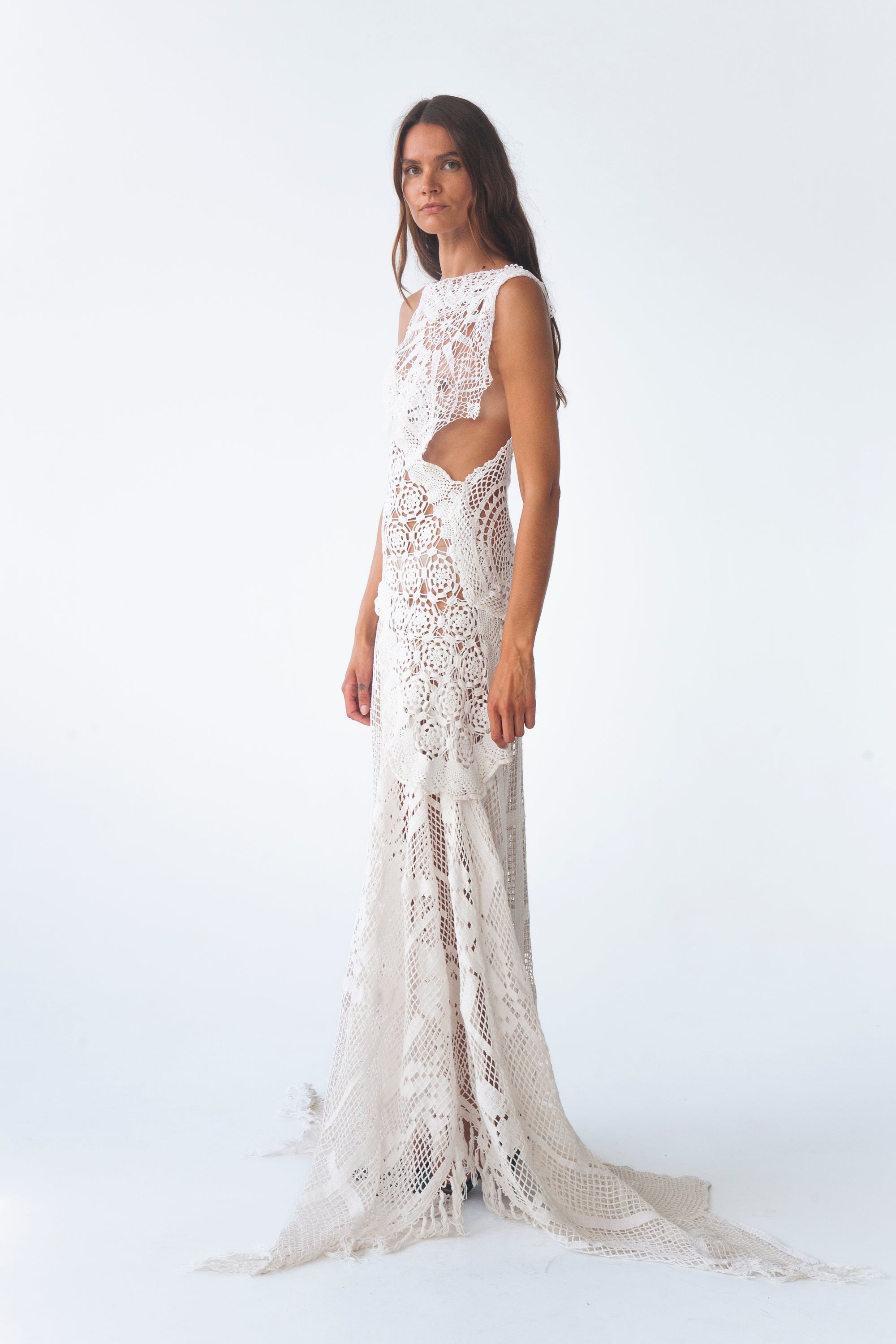 BLADE CROCHET DRESS