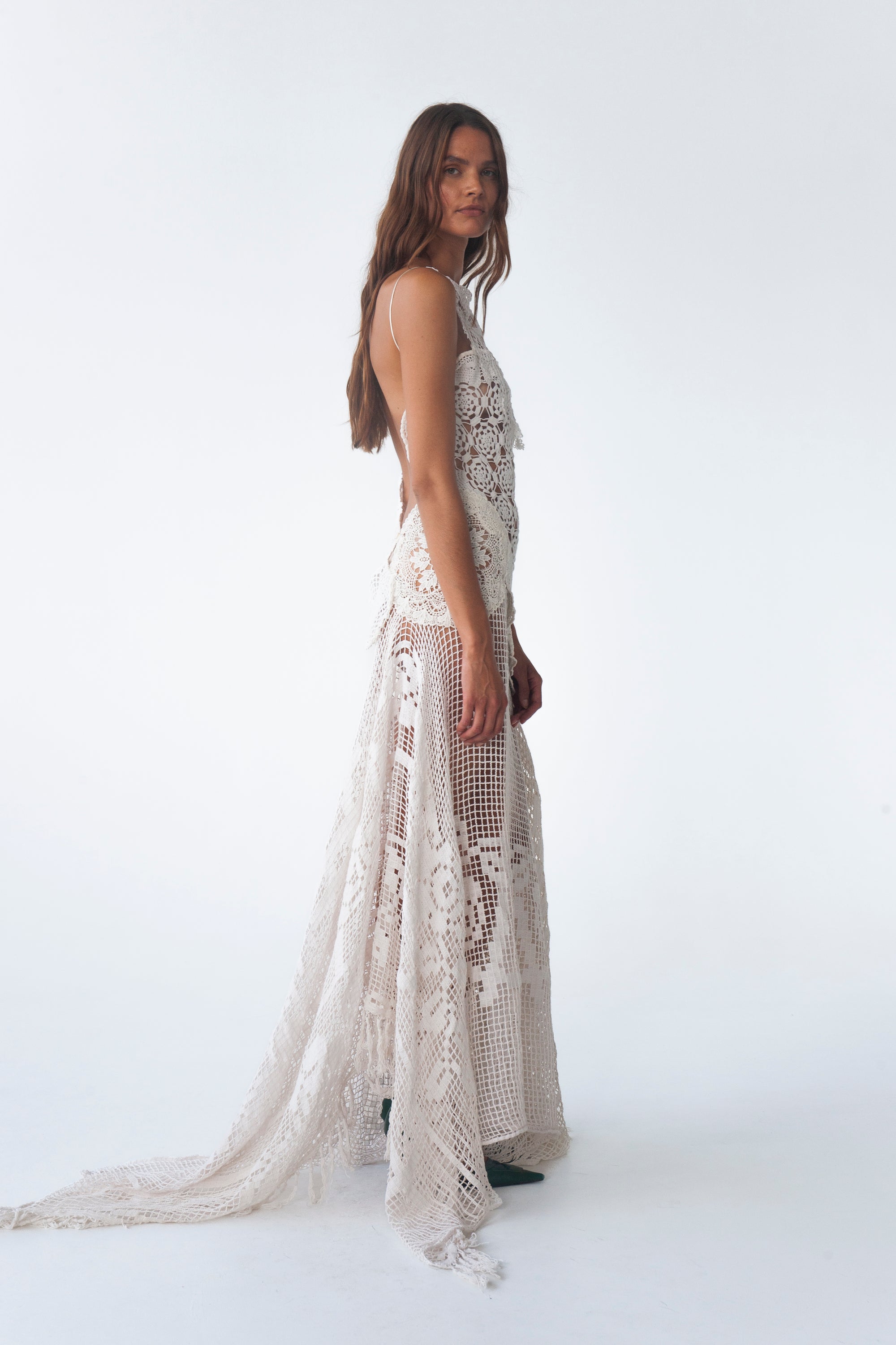BLADE CROCHET DRESS