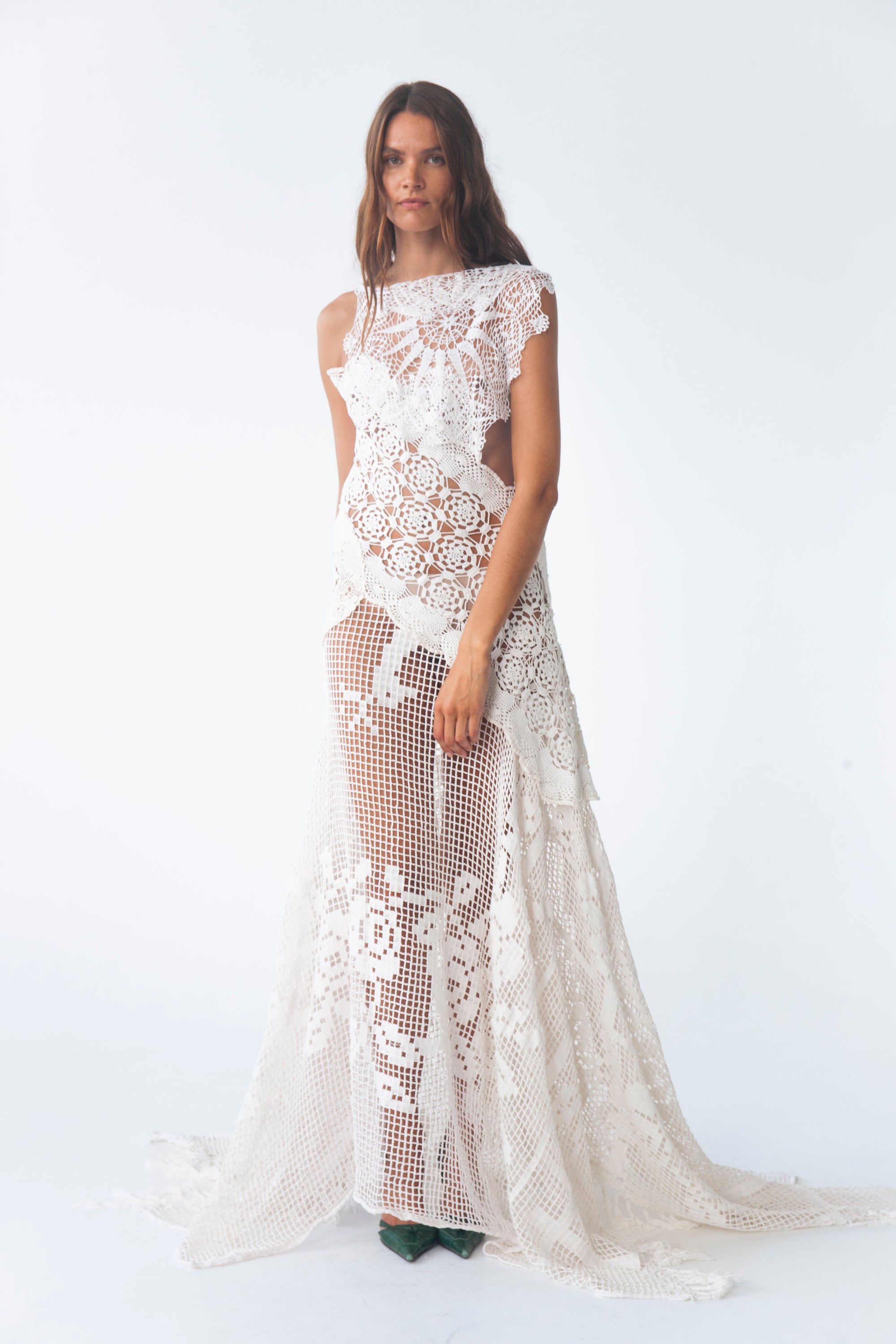 BLADE CROCHET DRESS