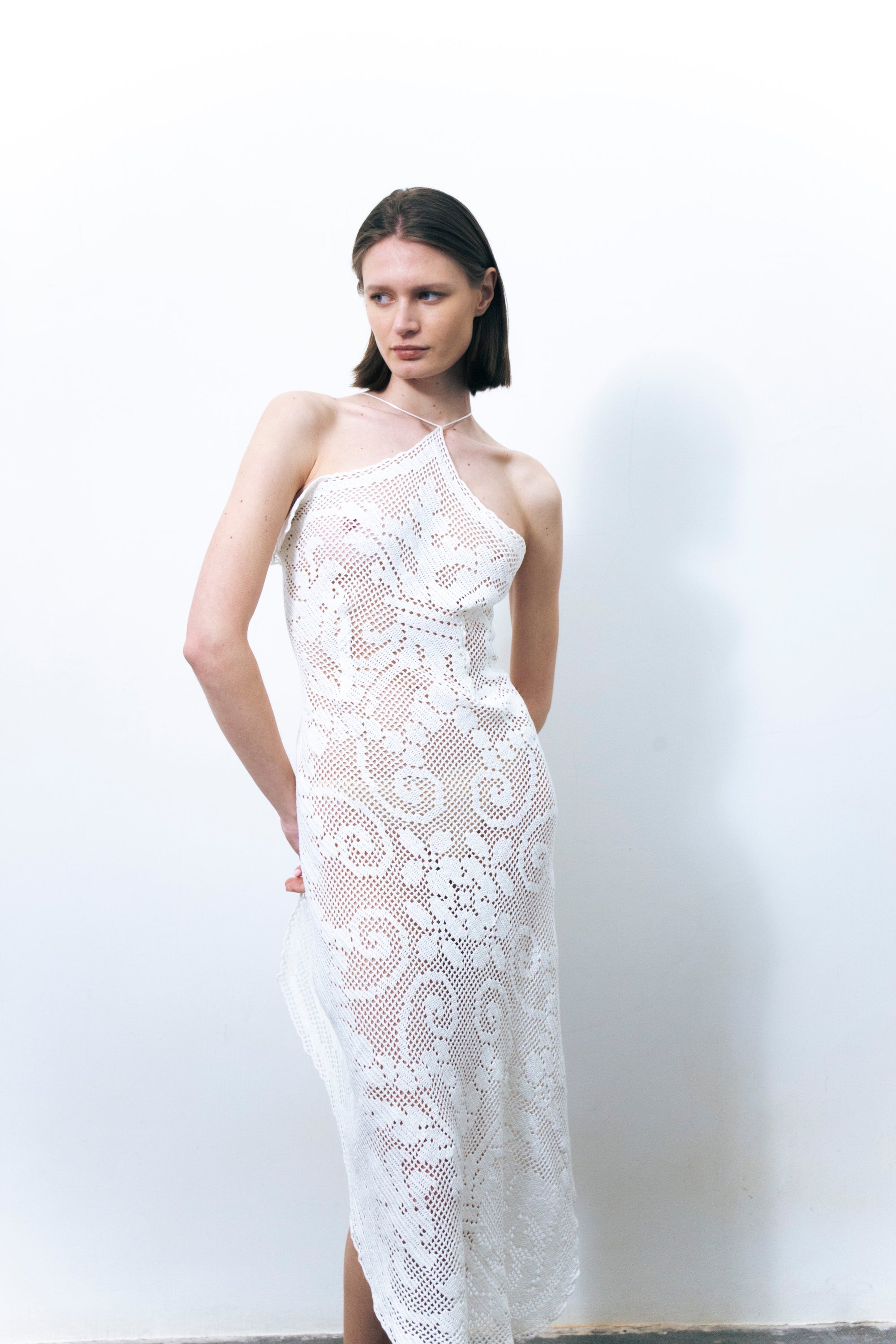 KRIS HANDKERCHIEF DRESS