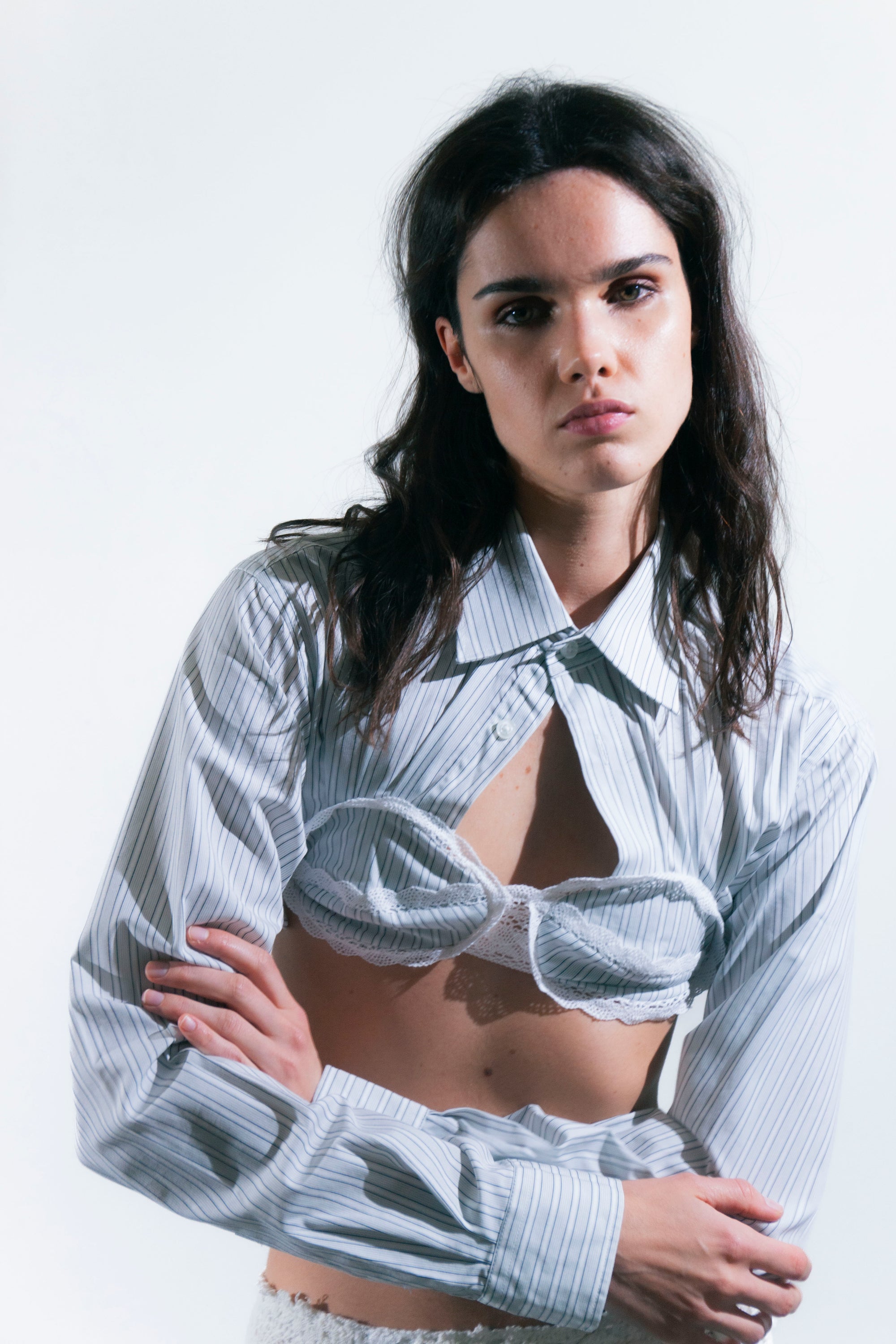 HANDKERCHIEF GREY SHIRT