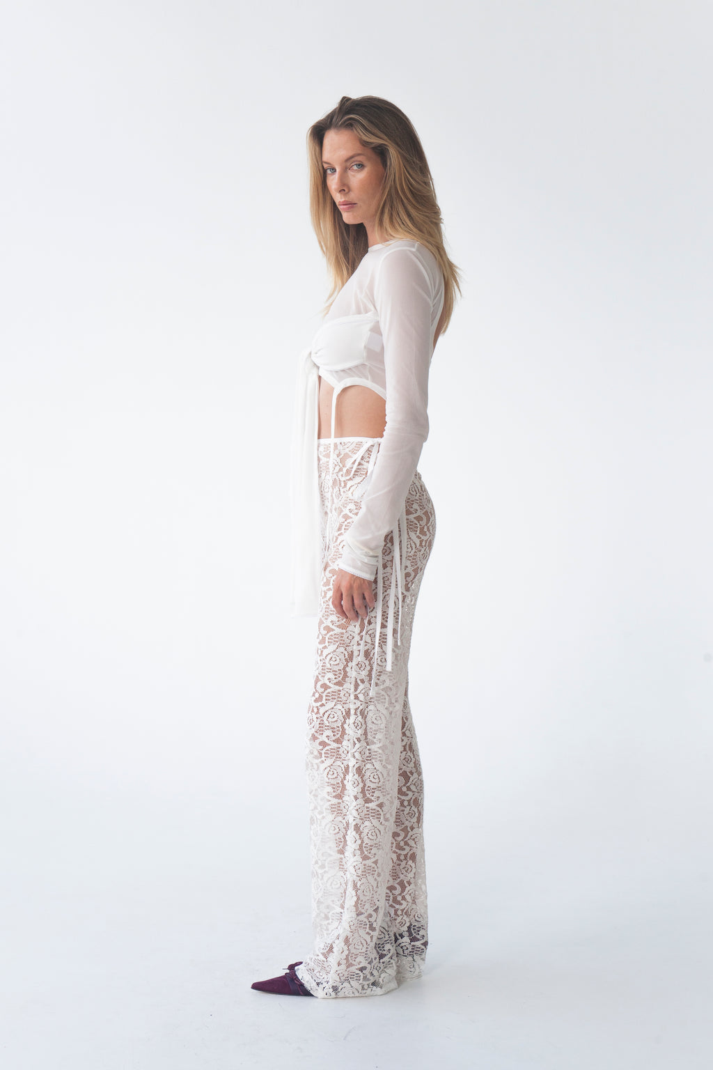 LENA KNIT TIE TOP