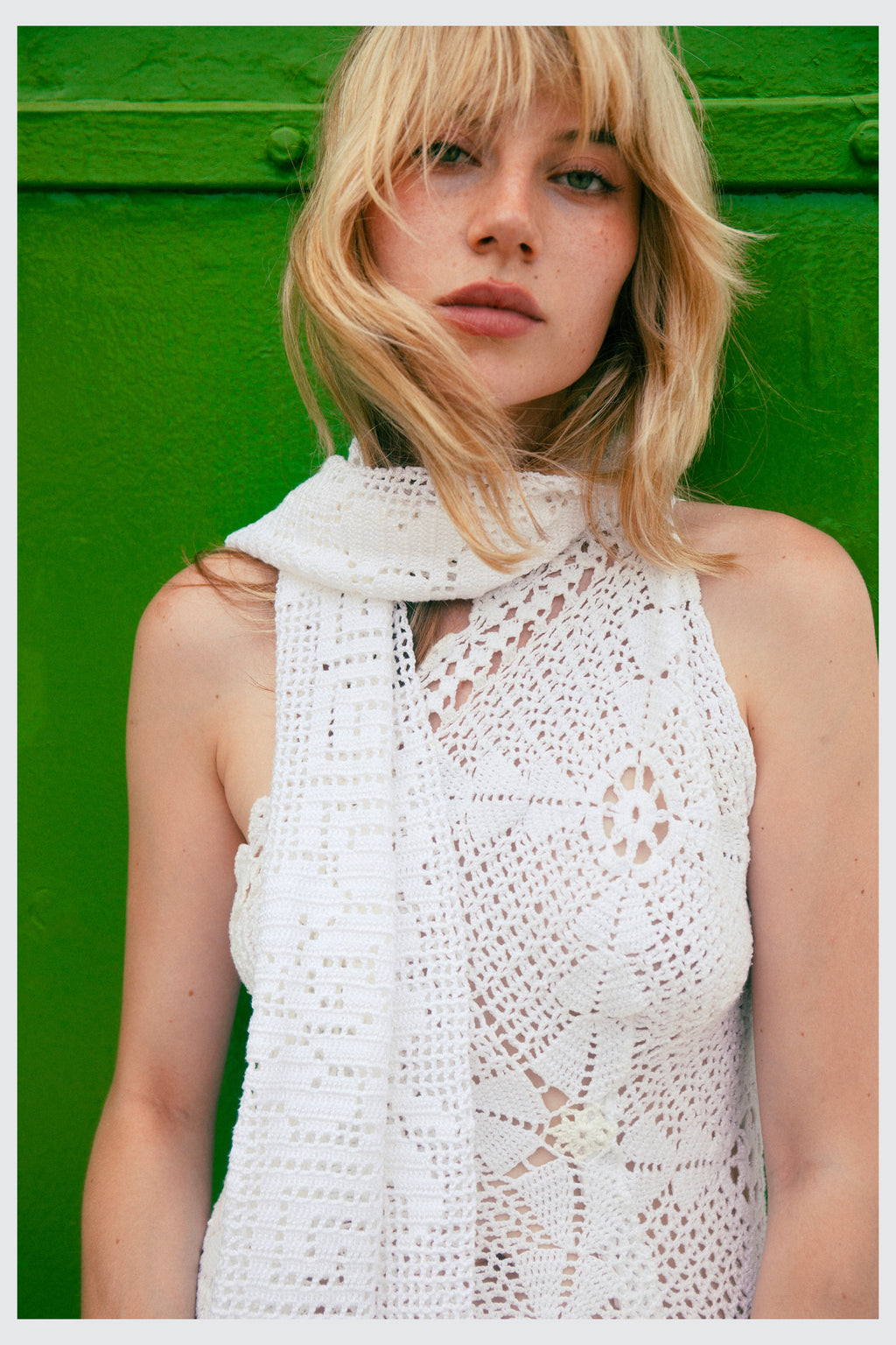 ROSA CROCHET SCARF
