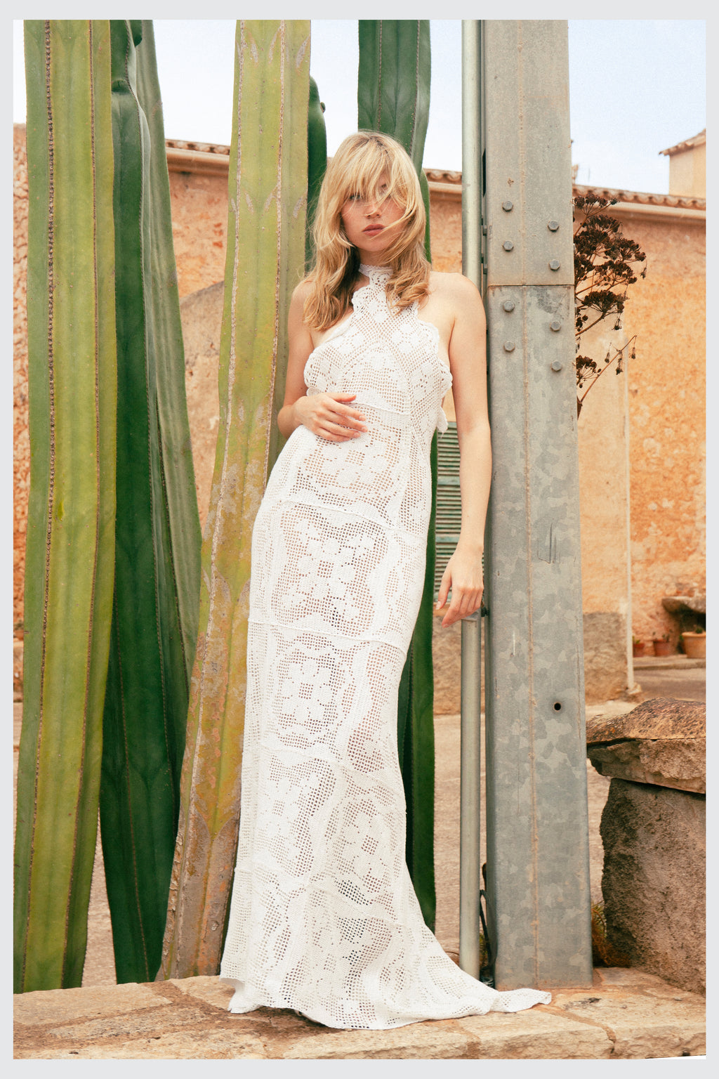 JOLIANA CROCHET MAXI DRESS