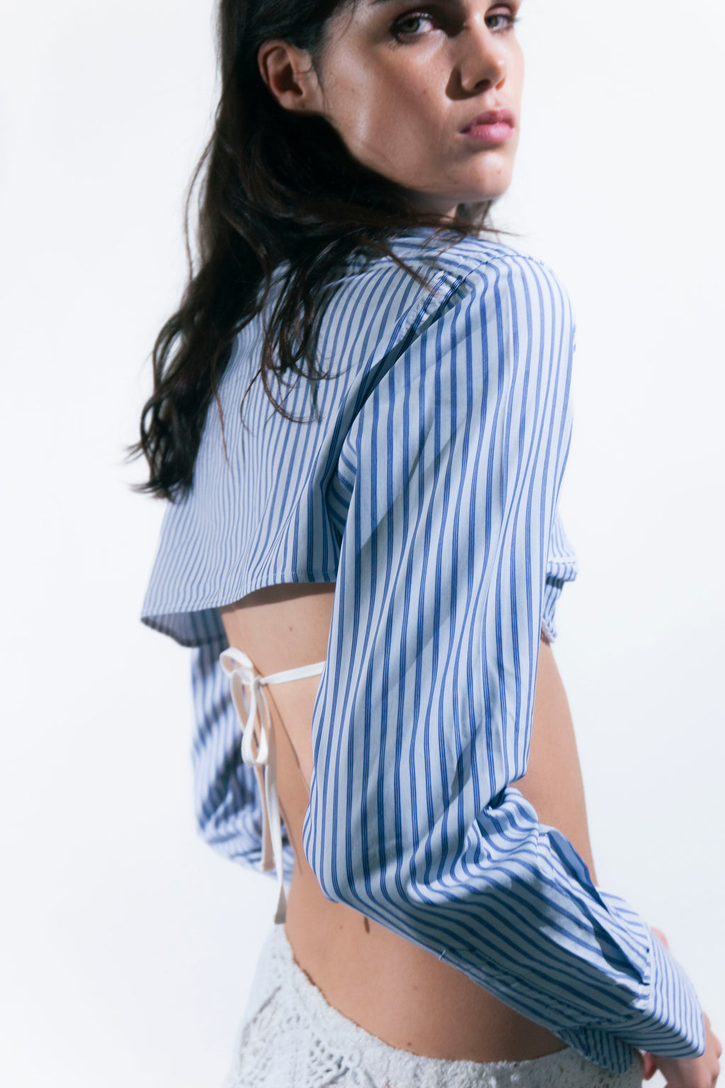 HANDKERCHIEF BLUE SHIRT