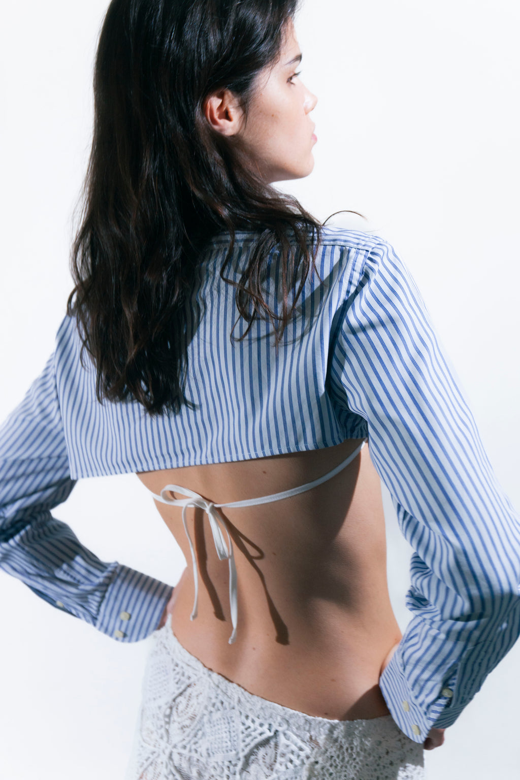 HANDKERCHIEF BLUE SHIRT