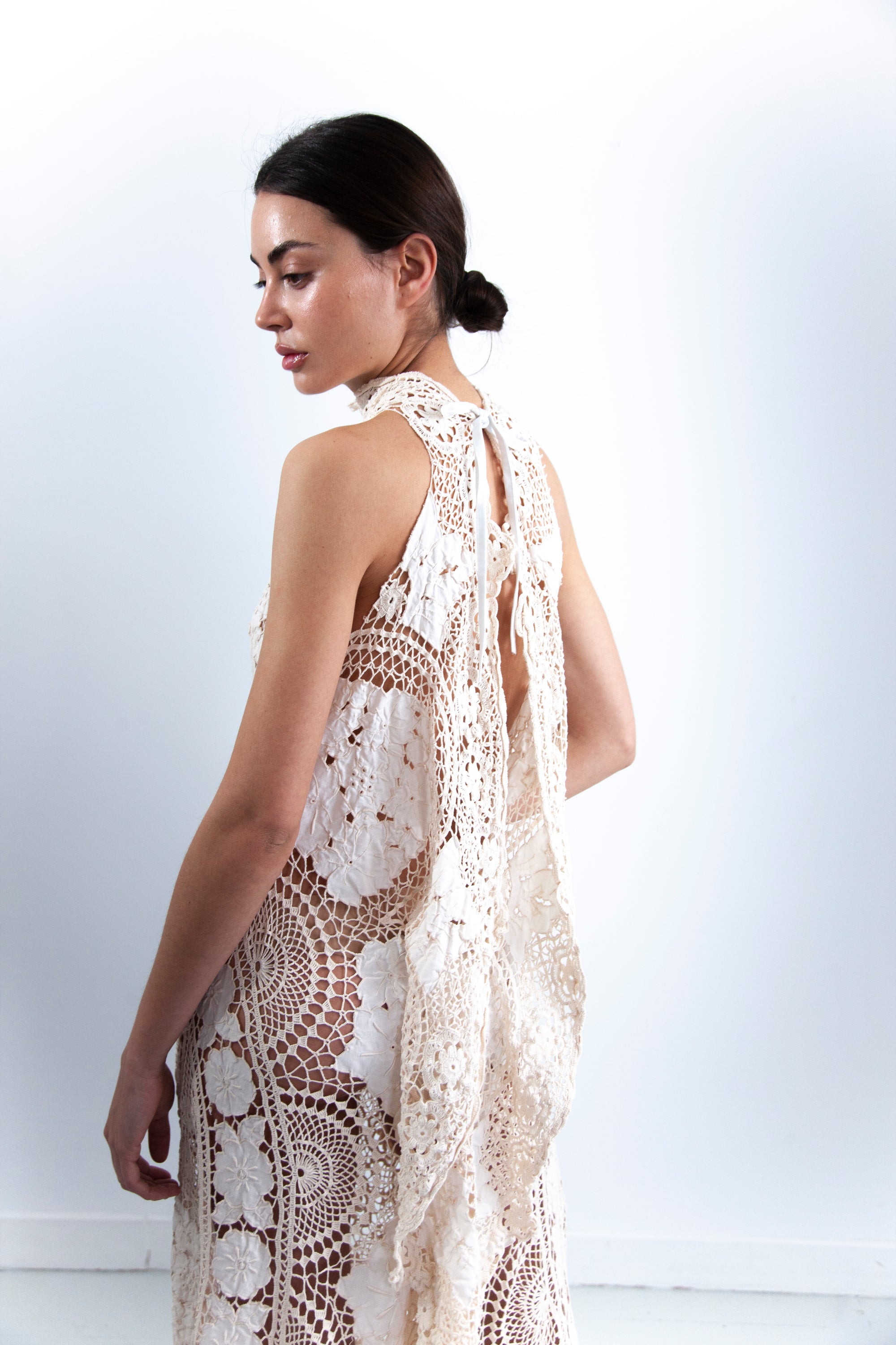 HANDKERCHIEF LONG DRESS