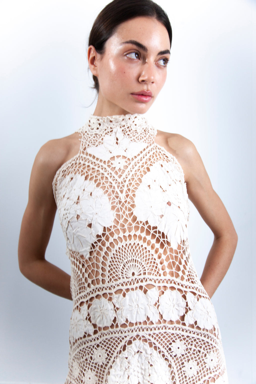 HANDKERCHIEF LONG DRESS