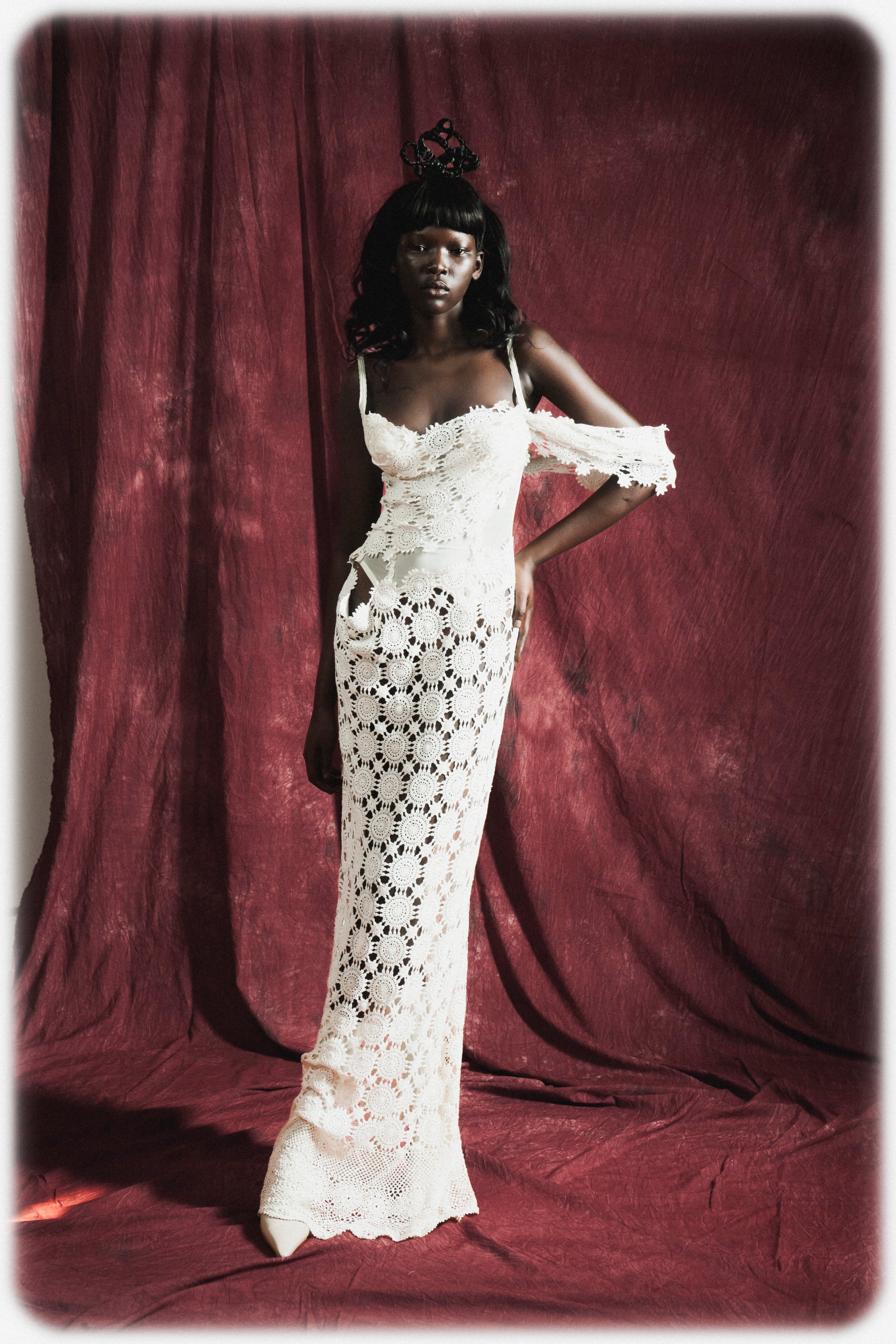 FLORA CORSET MAXI DRESS