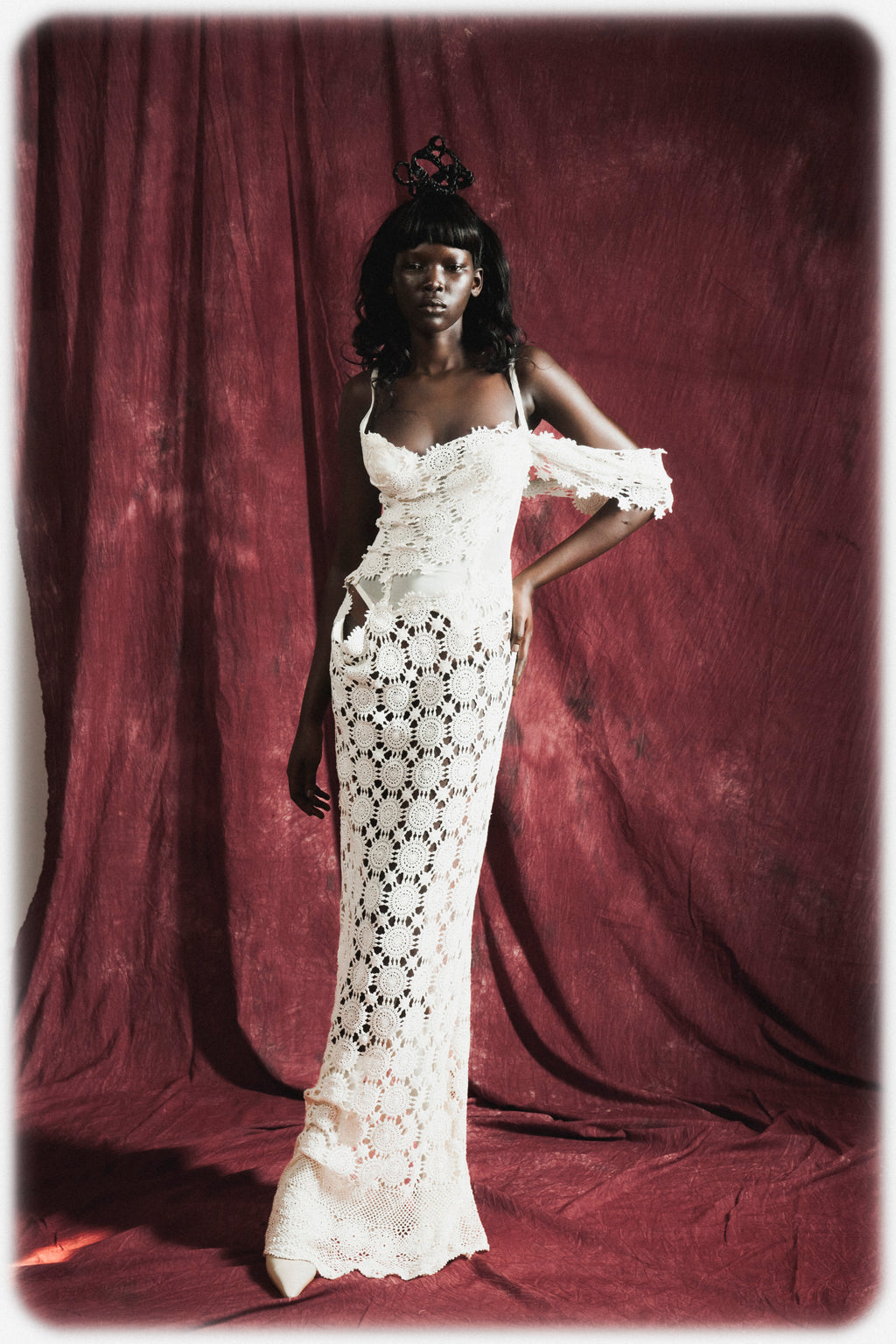 FLORA CORSET MAXI DRESS