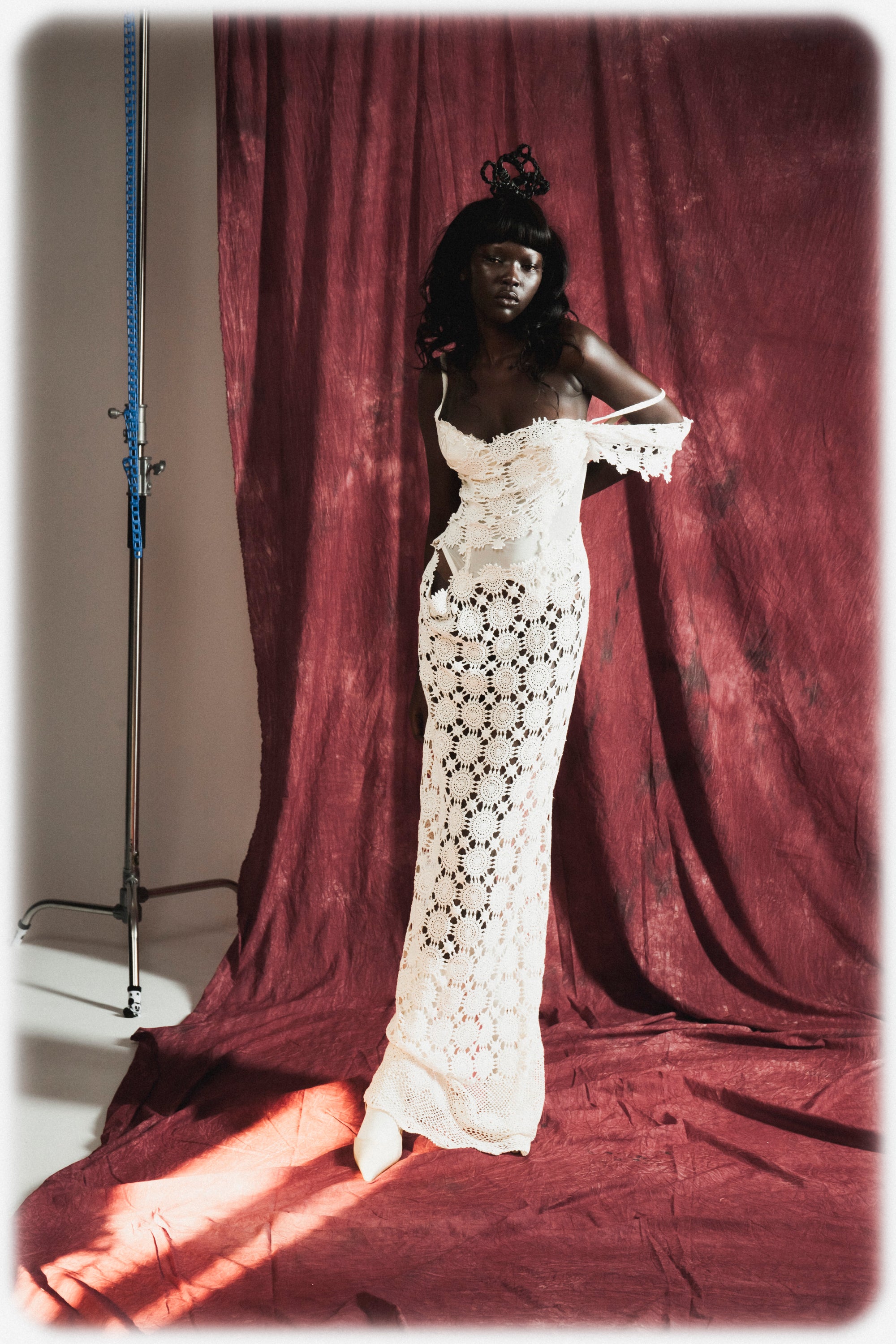 FLORA CORSET MAXI DRESS