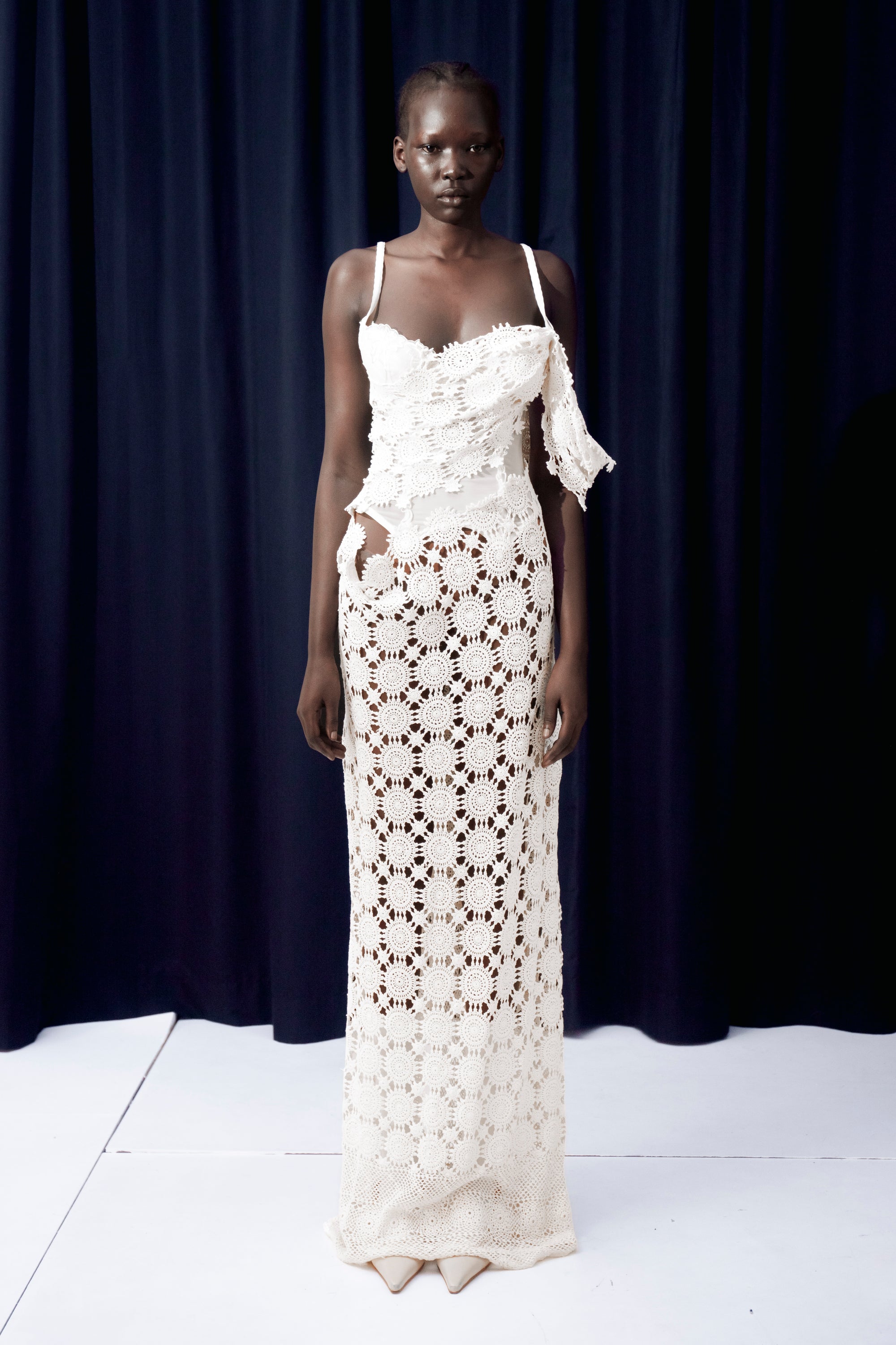 FLORA CORSET MAXI DRESS