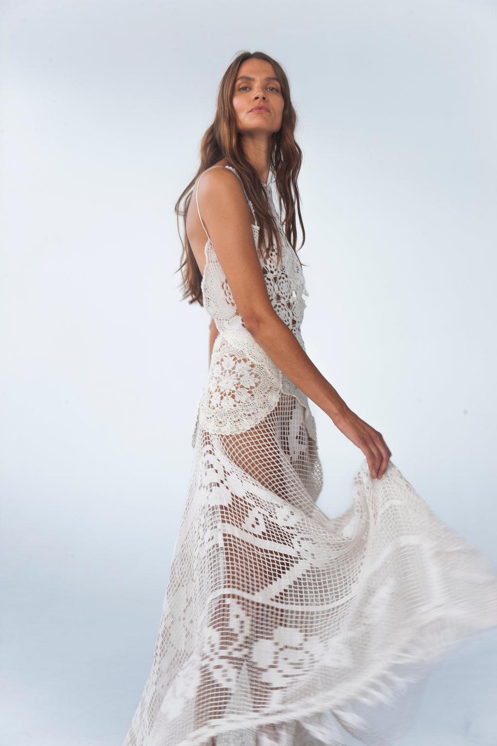 BLADE CROCHET DRESS