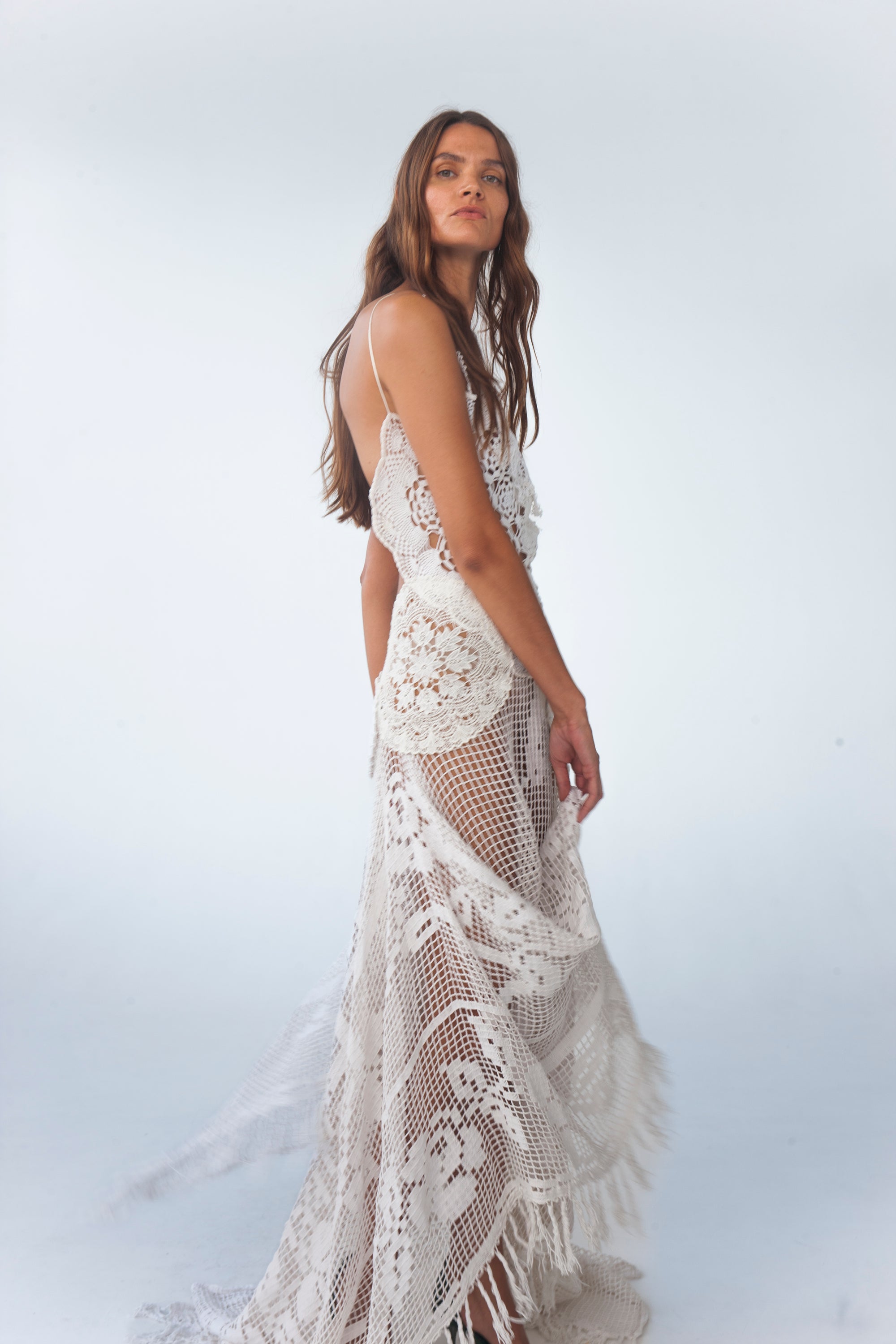 BLADE CROCHET DRESS