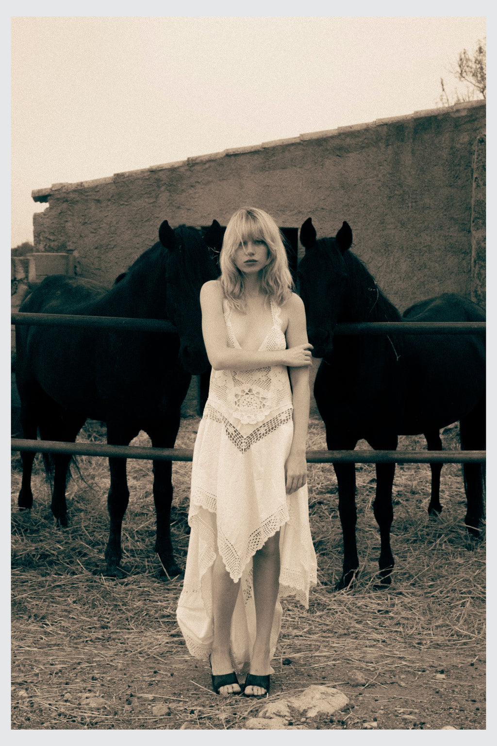 FLORA LACE DRESS