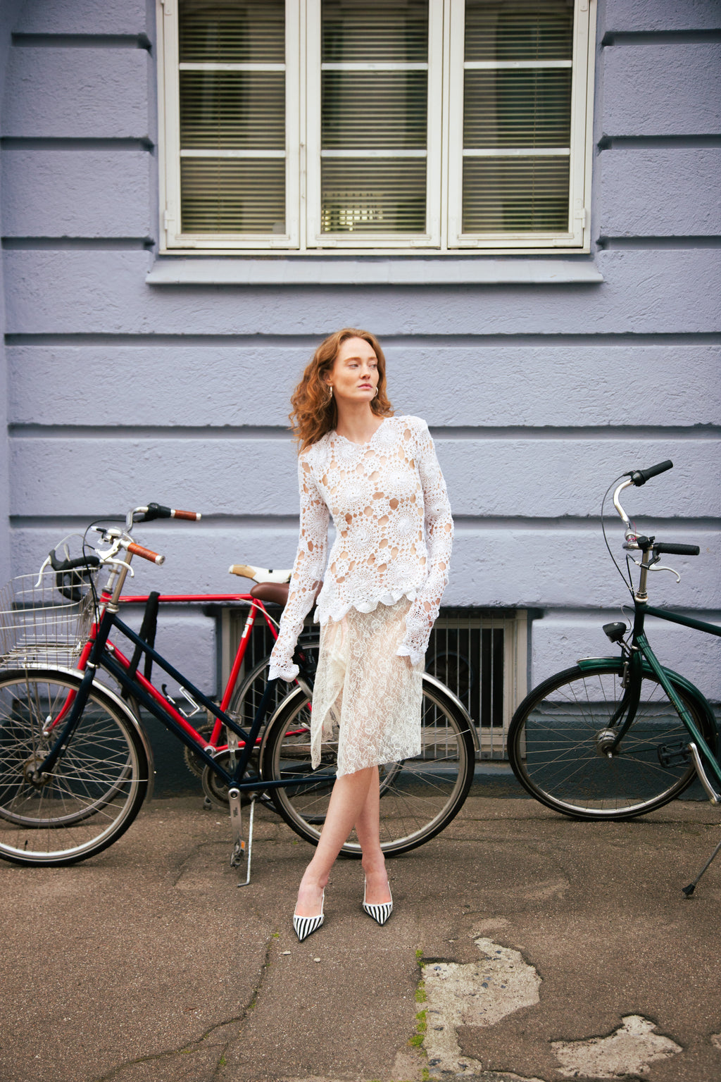 HANDKERCHIEF LONG SLEEVE TOP