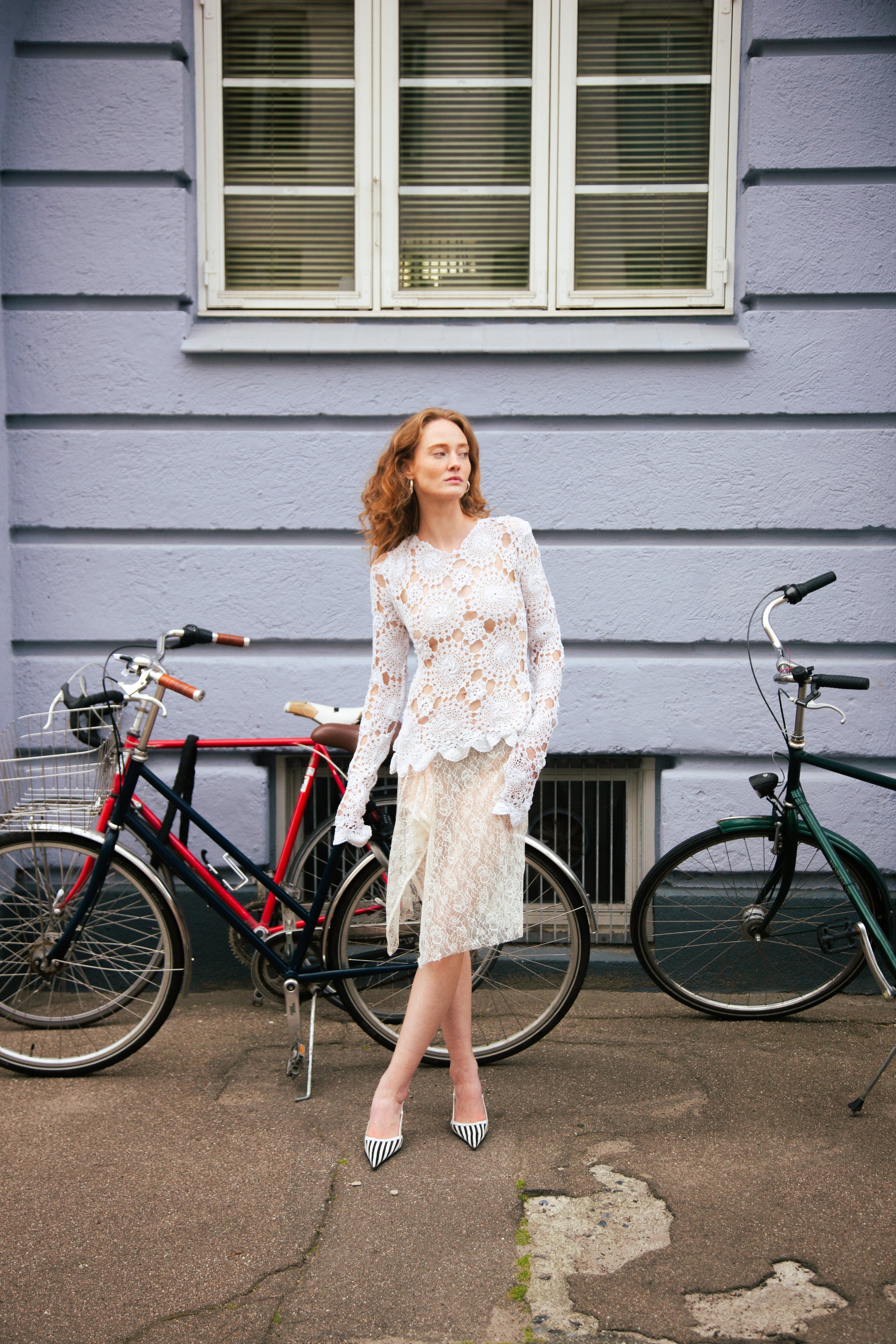 HANDKERCHIEF LONG SLEEVE TOP