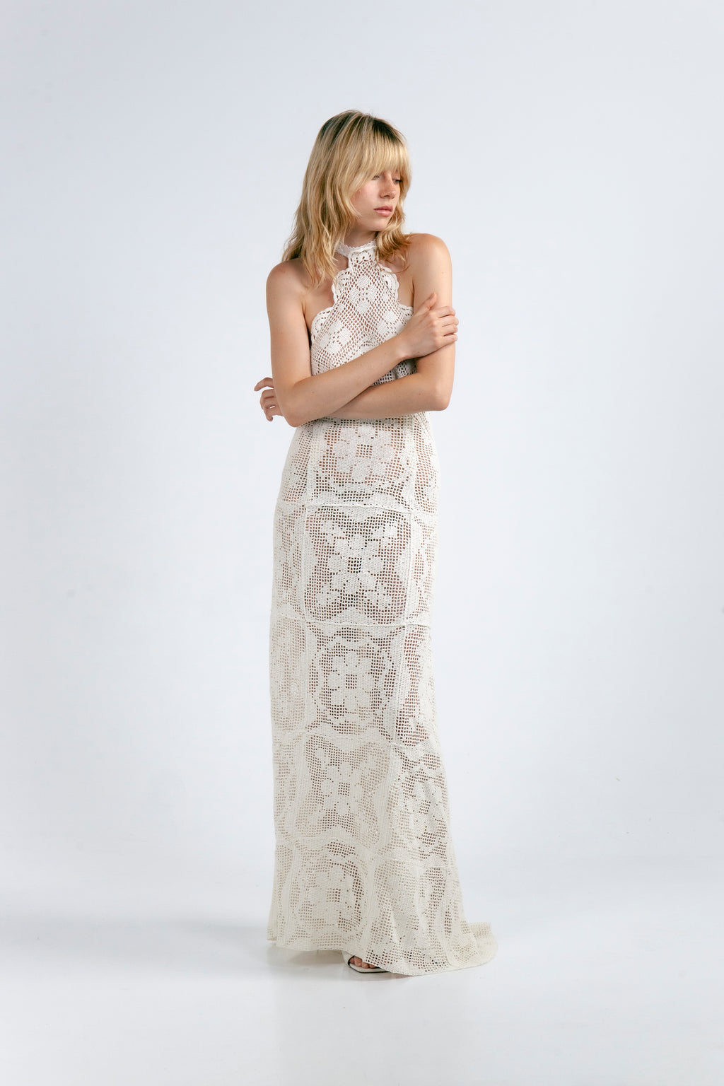 JOLIANA CROCHET MAXI DRESS