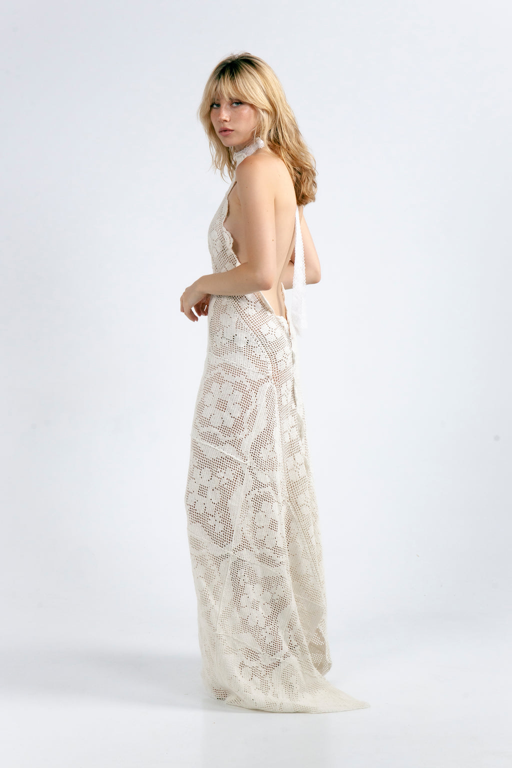 JOLIANA CROCHET MAXI DRESS