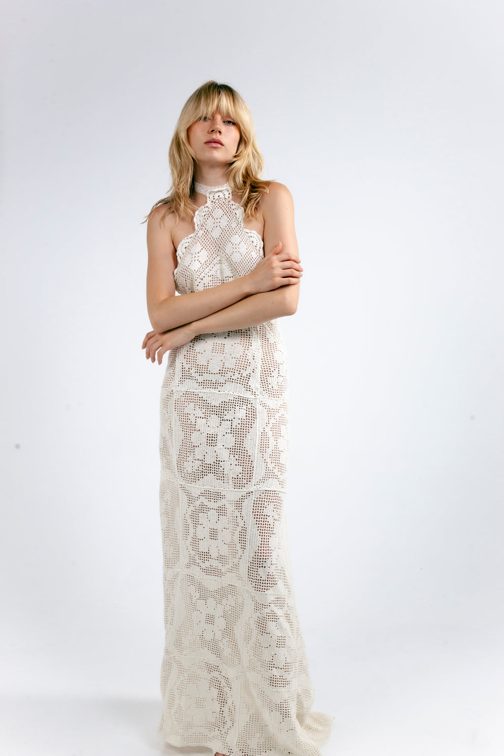 JOLIANA CROCHET MAXI DRESS