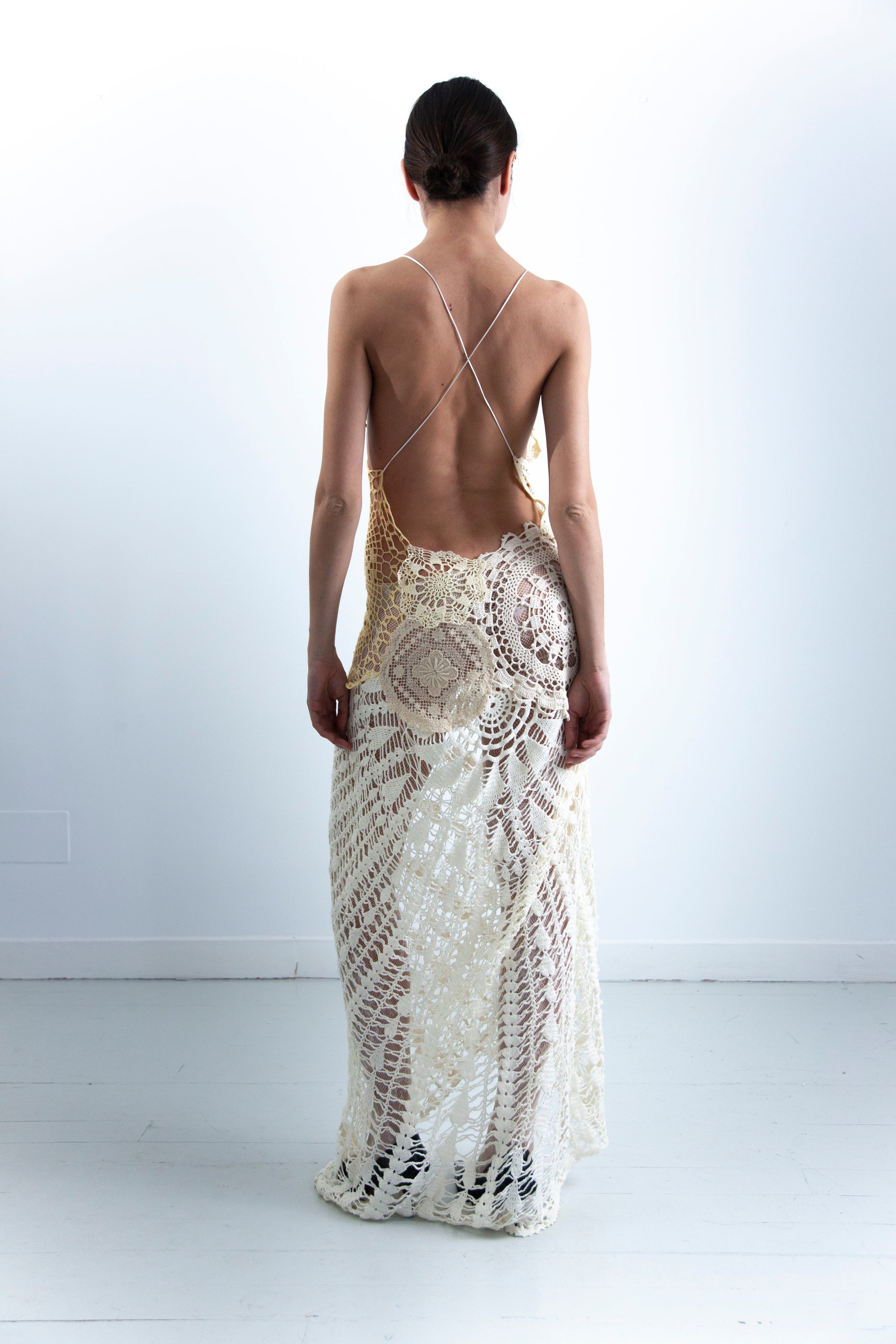 HANDKERCHIEF LONG DRESS