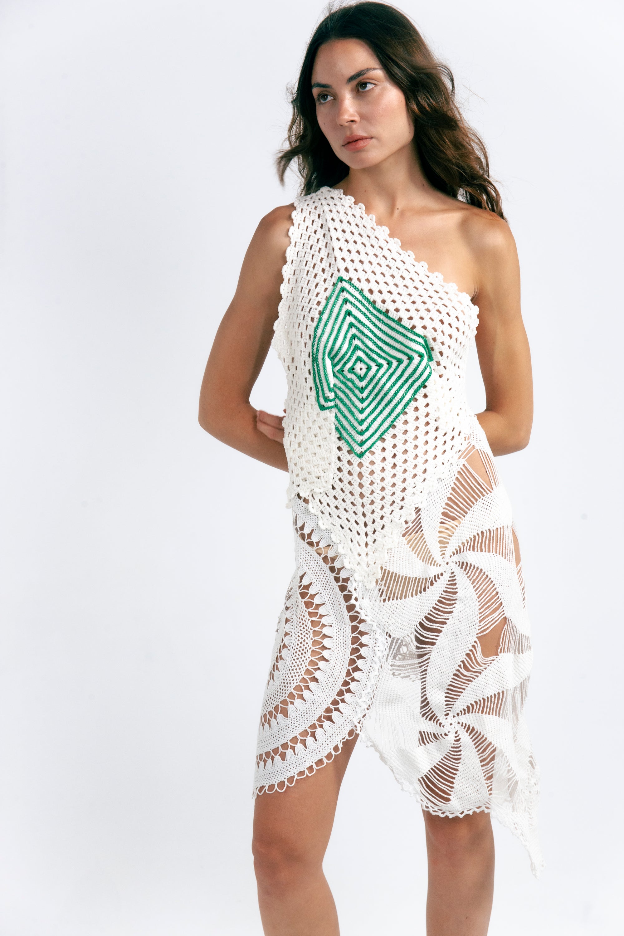CAROLINE CROCHET DRESS