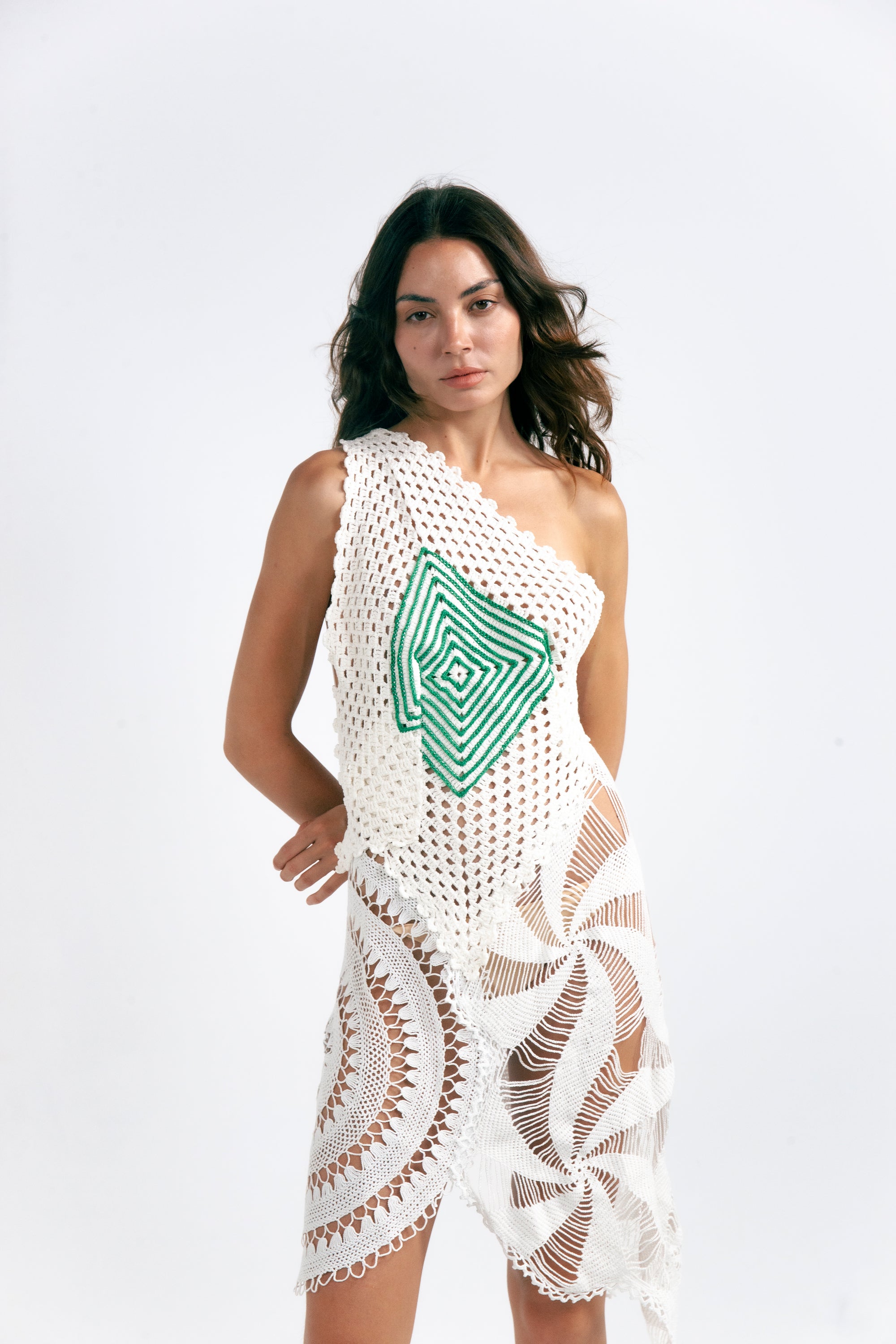 CAROLINE CROCHET DRESS