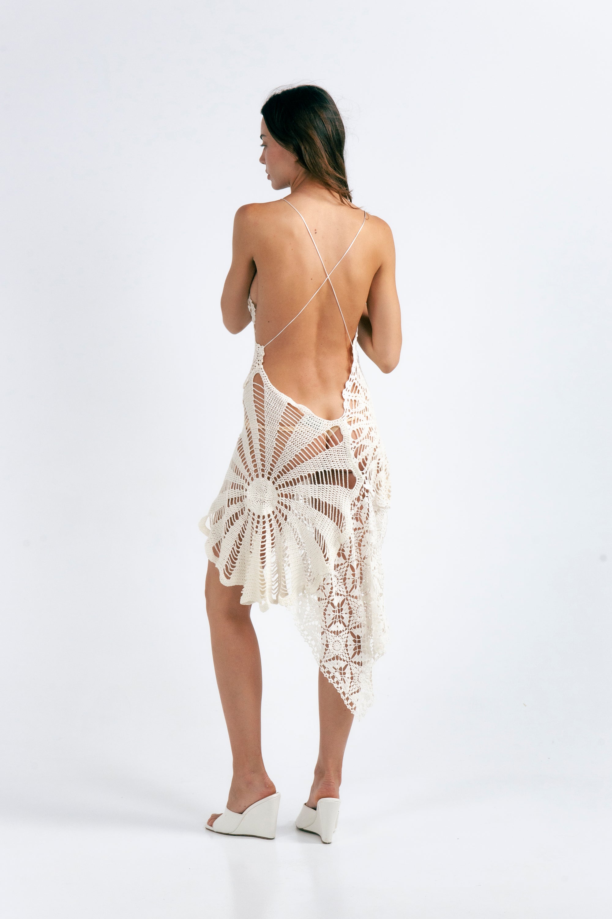 ZENIA CROCHET DRESS