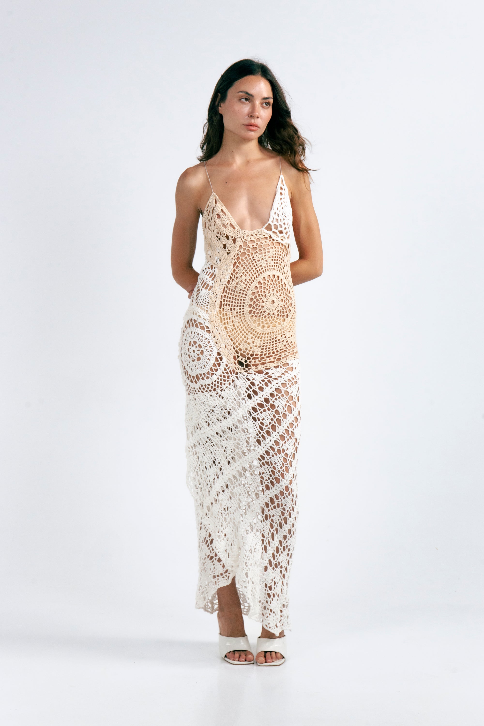 LAURITA CROCHET DRESS