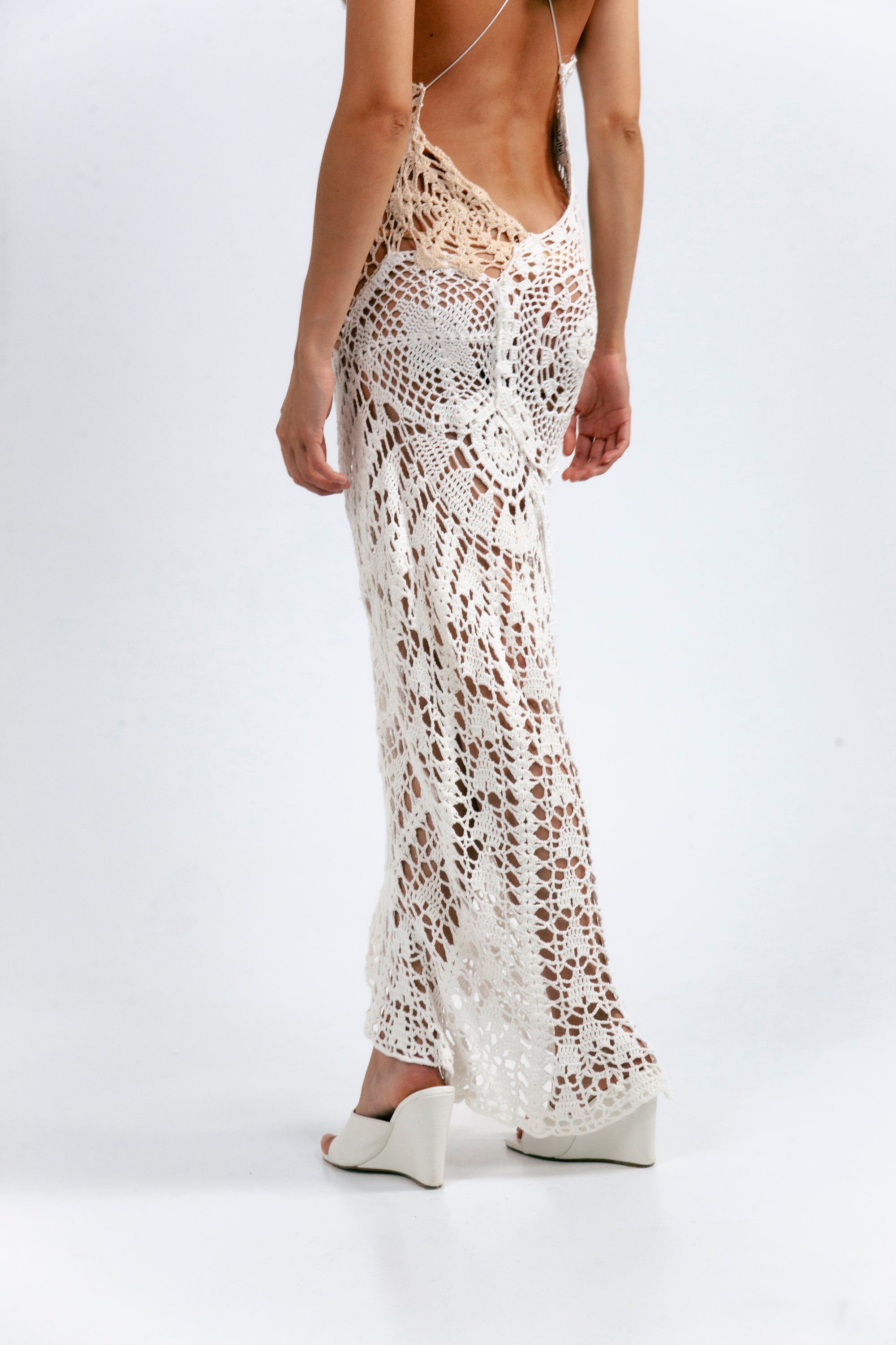 LAURITA CROCHET DRESS