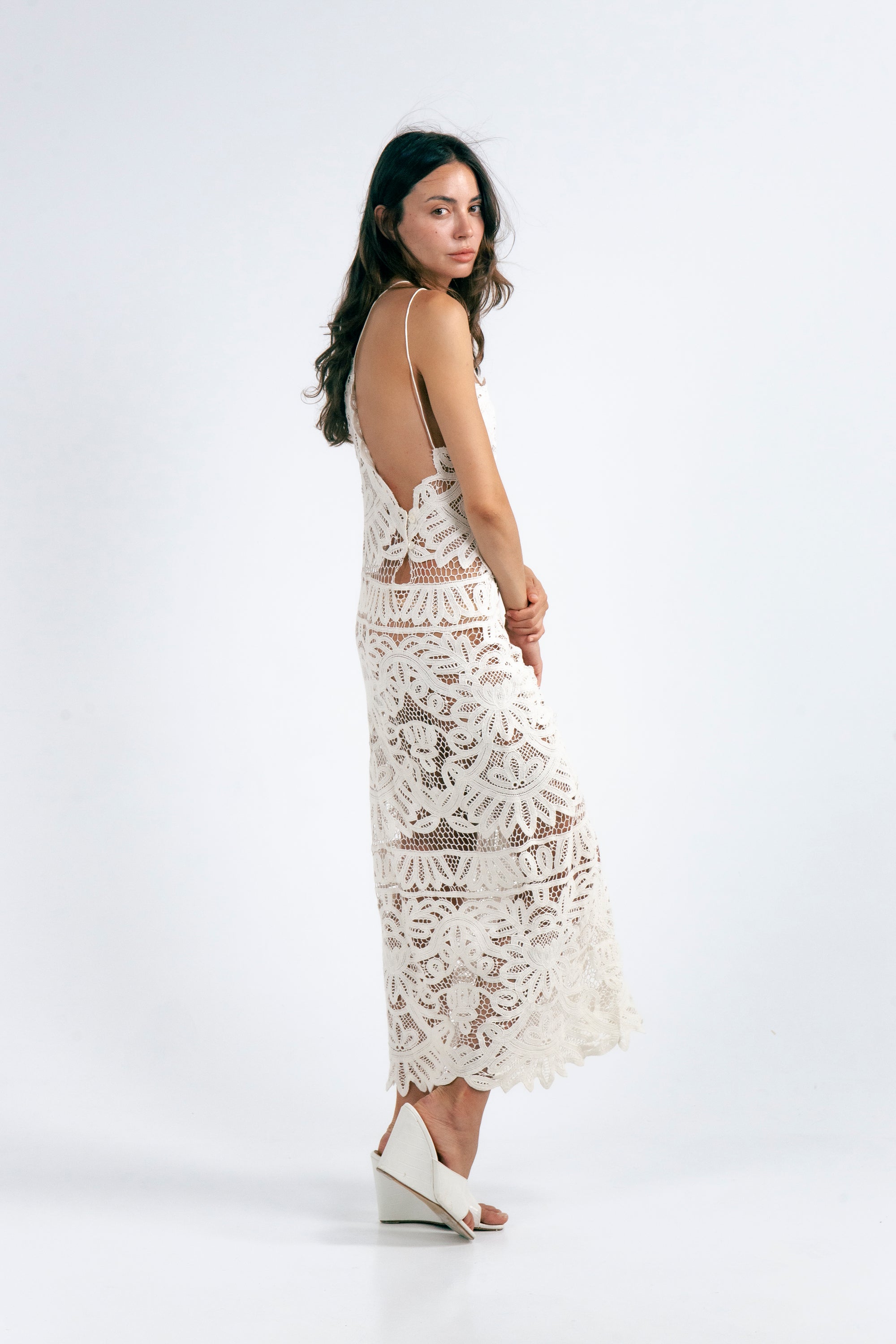 ANNA LACE DRESS