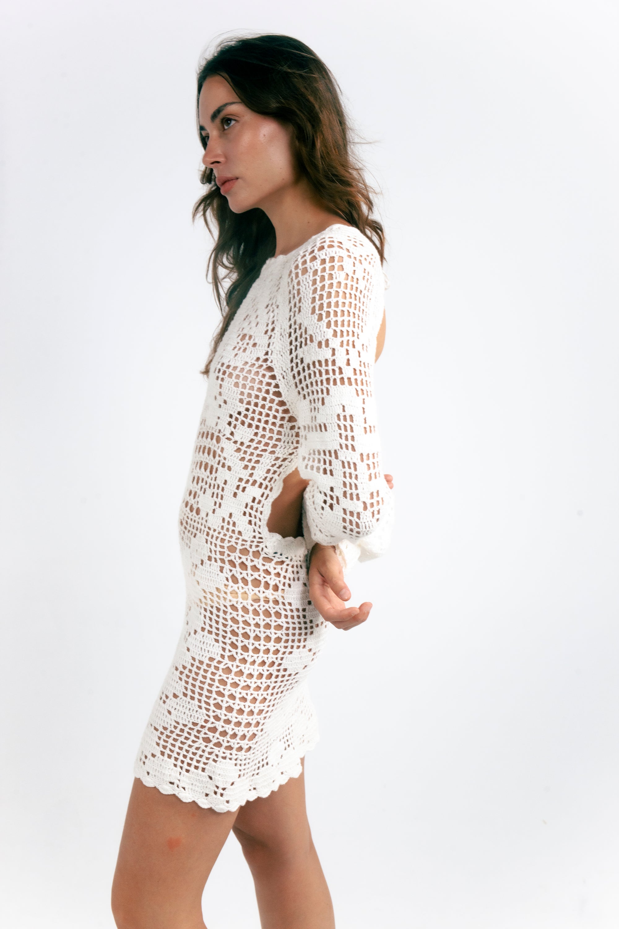 SVENNA CROCHET DRESS