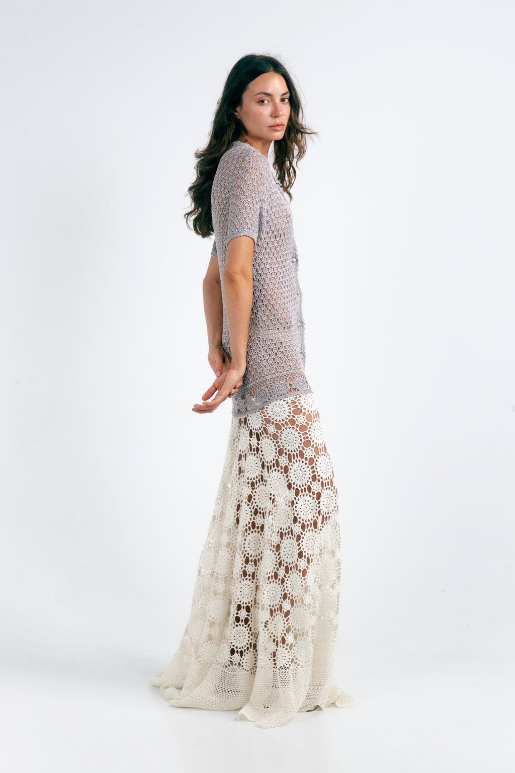 SKY CROCHET DRESS