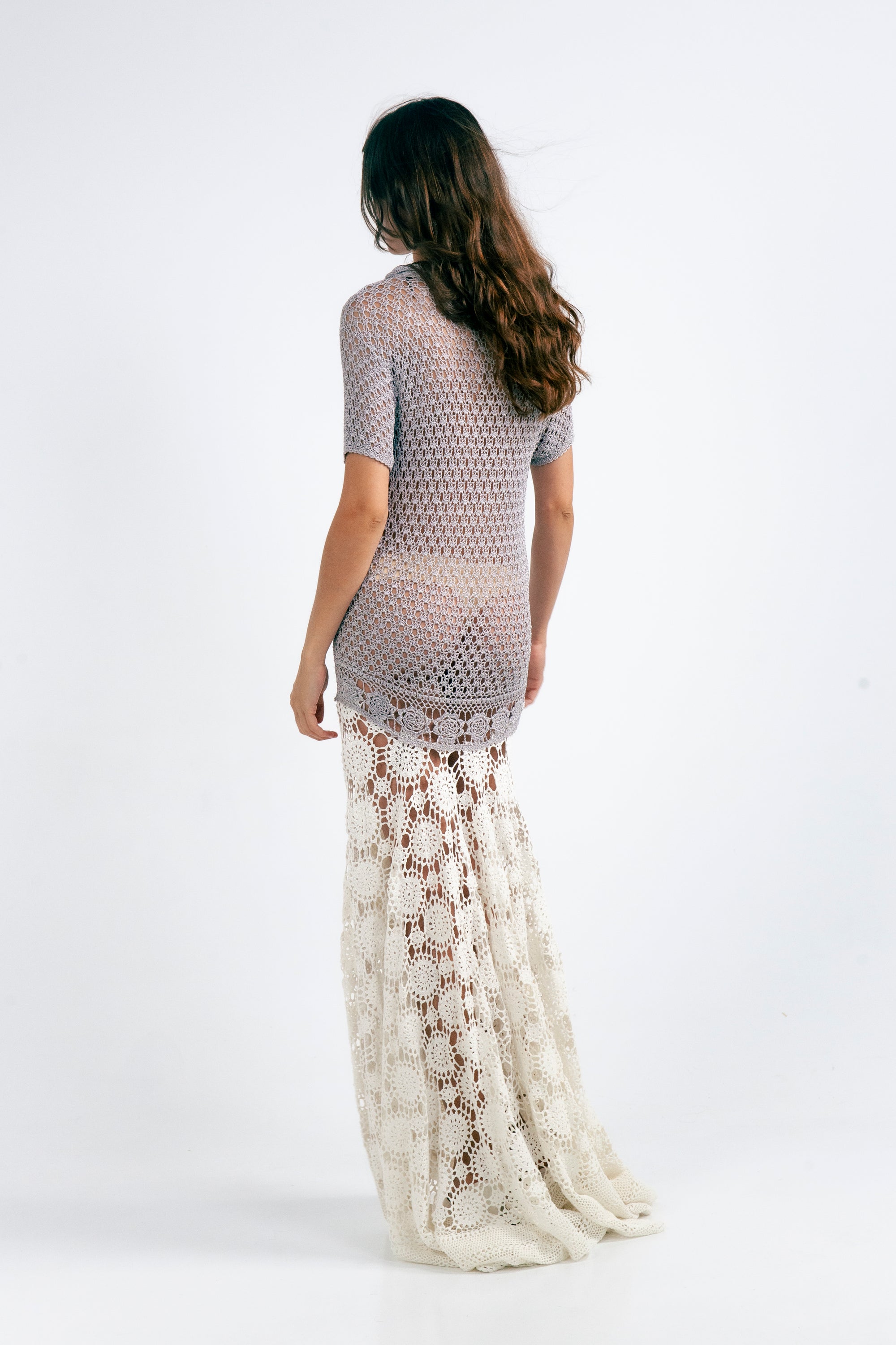 SKY CROCHET DRESS