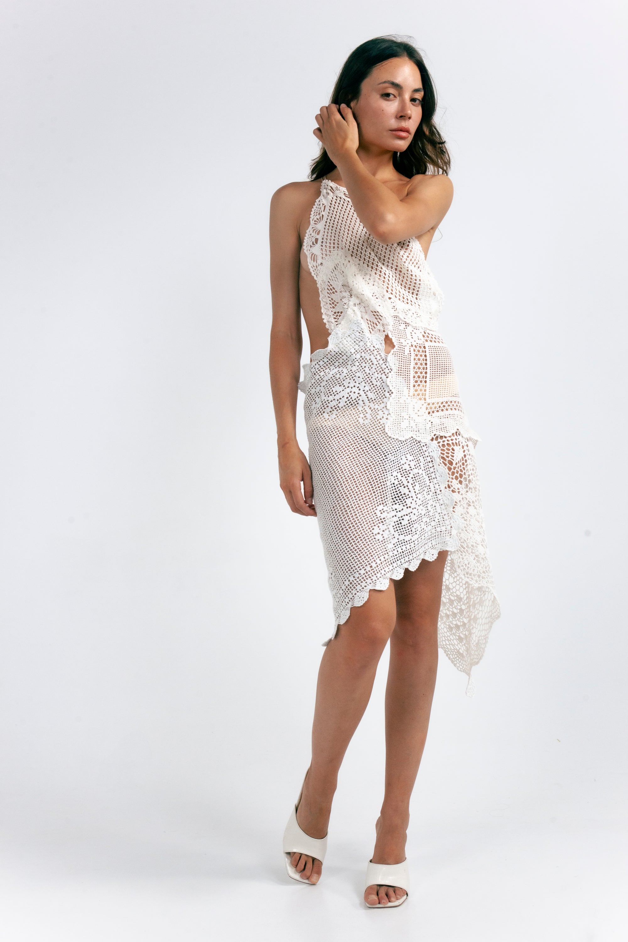 FLORIA CROCHET DRESS